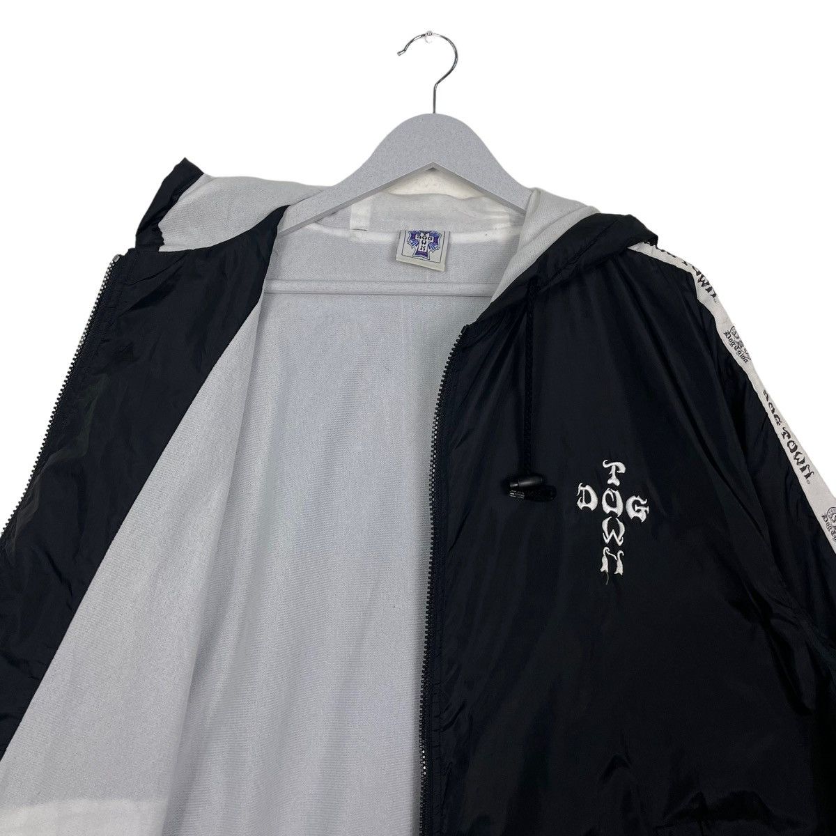Dogtown 💥Y2K DOGTOWN SIDETAPE HOODIE ZIPPER JACKET Size US L / EU 52-54 / 3 - 9 Thumbnail