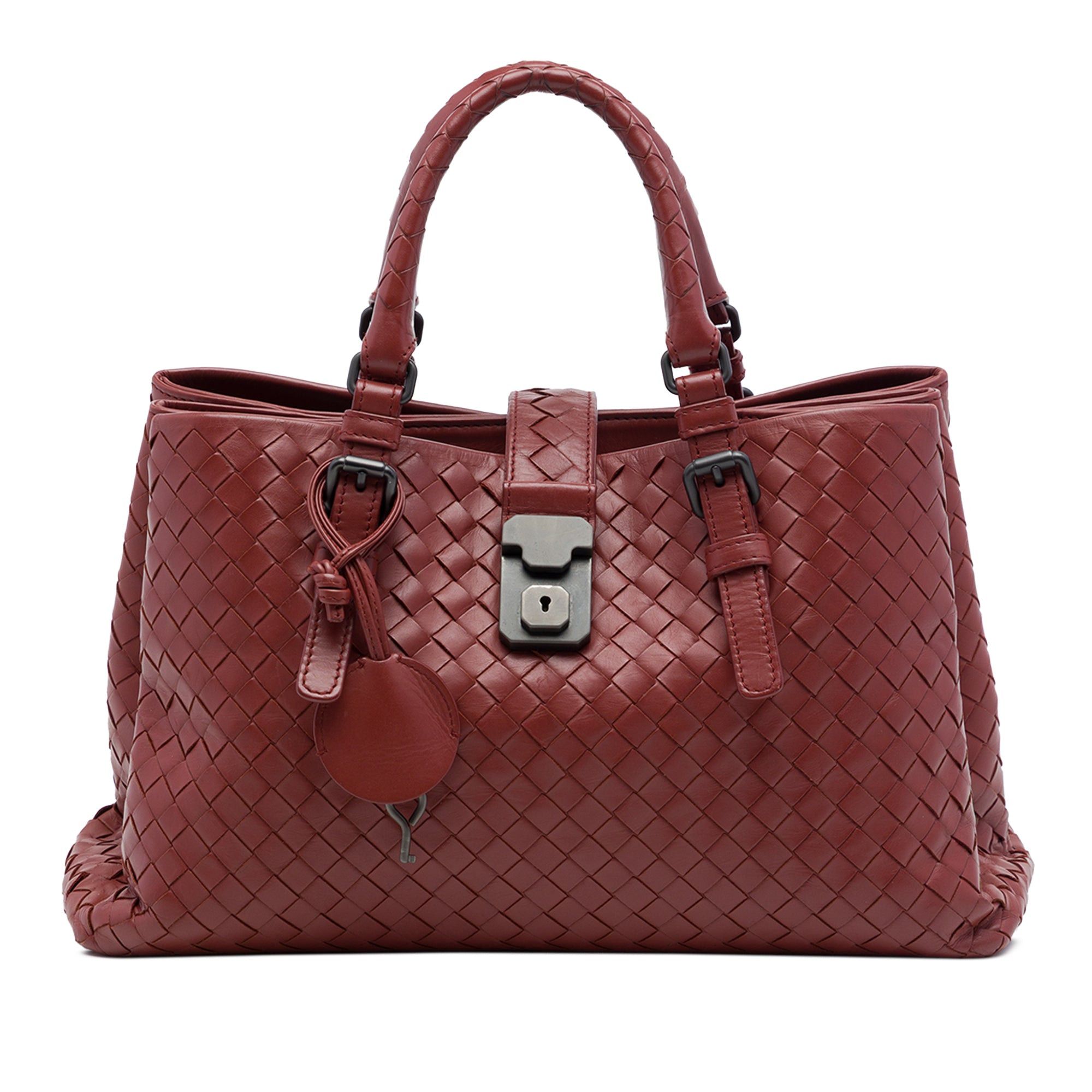 Bottega Veneta Nappa Intrecciato Roma Satchel Size ONE SIZE - 1 Thumbnail
