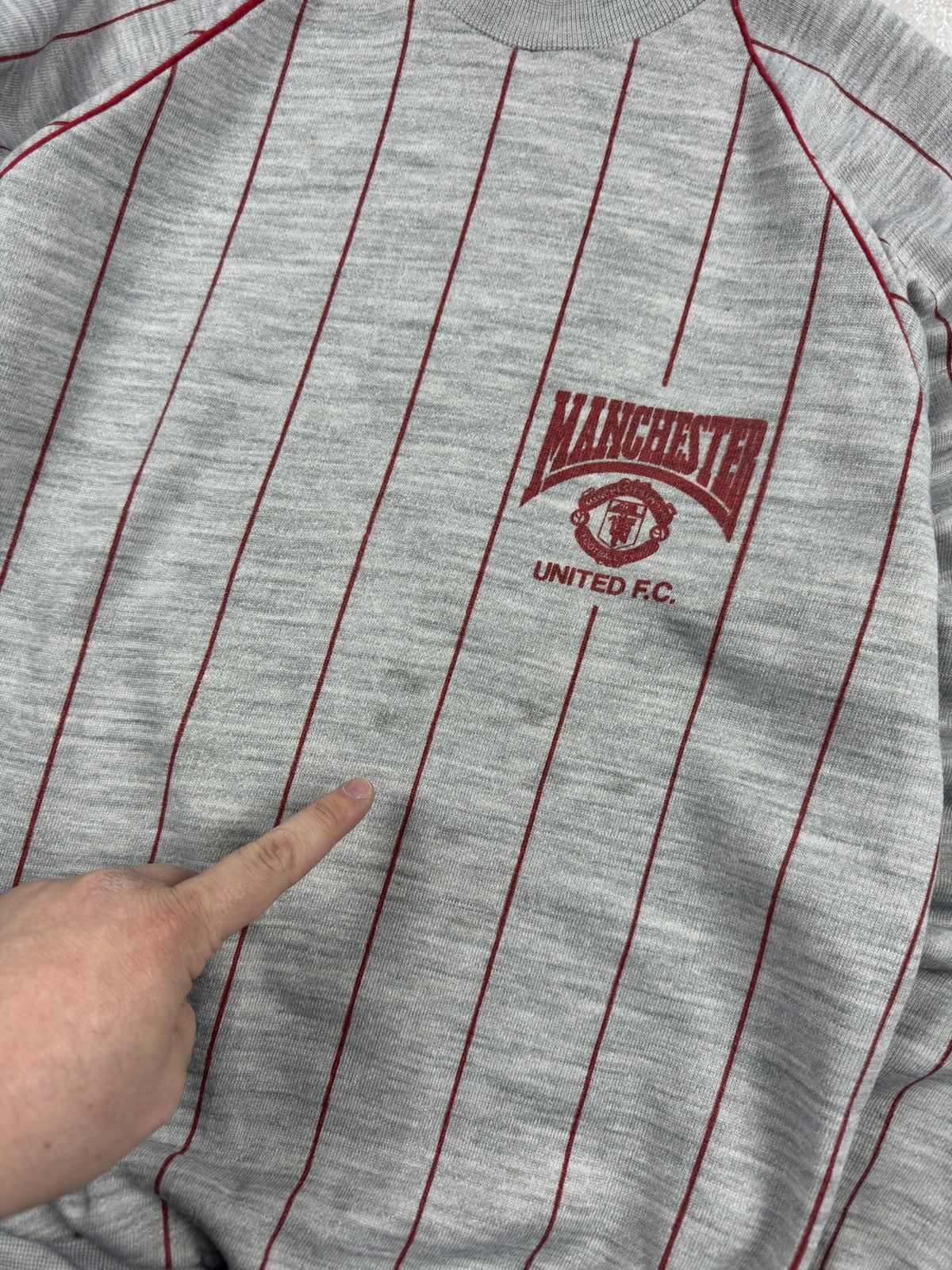 Umbro Vintage Manchester United 1983 Football Sweatshirt 90s Size US M / EU 48-50 / 2 - 6 Thumbnail