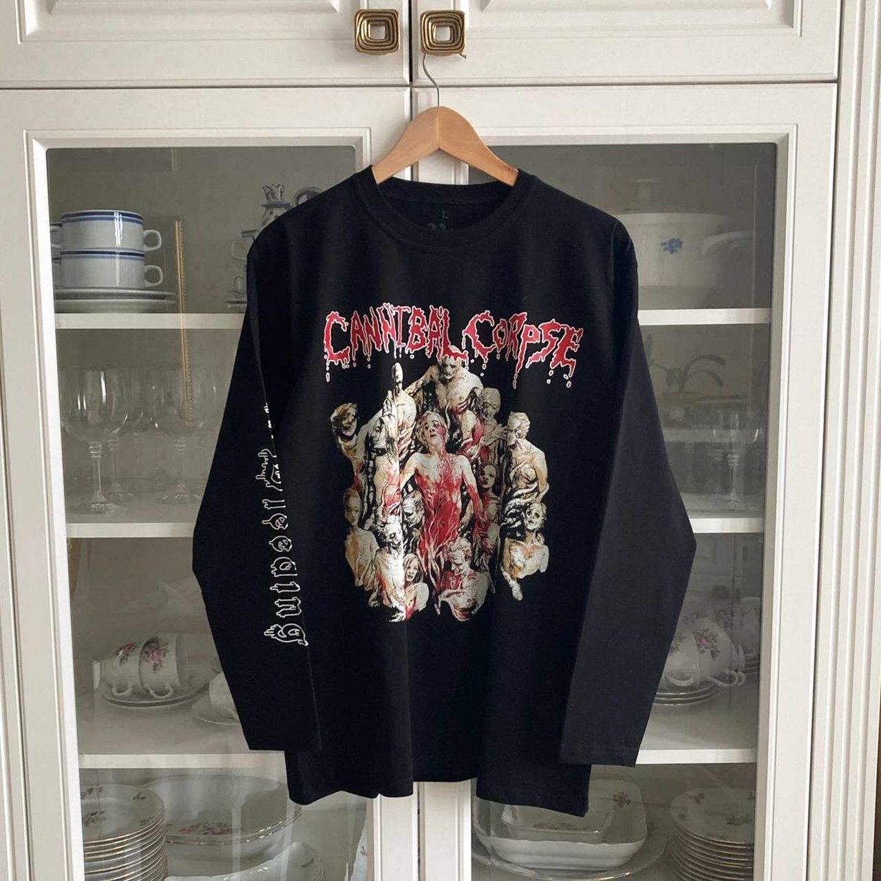 Band Tees Long sleeve Cannibal Corpse - The Bleeding / death metal Size US L / EU 52-54 / 3 - 1 Thumbnail