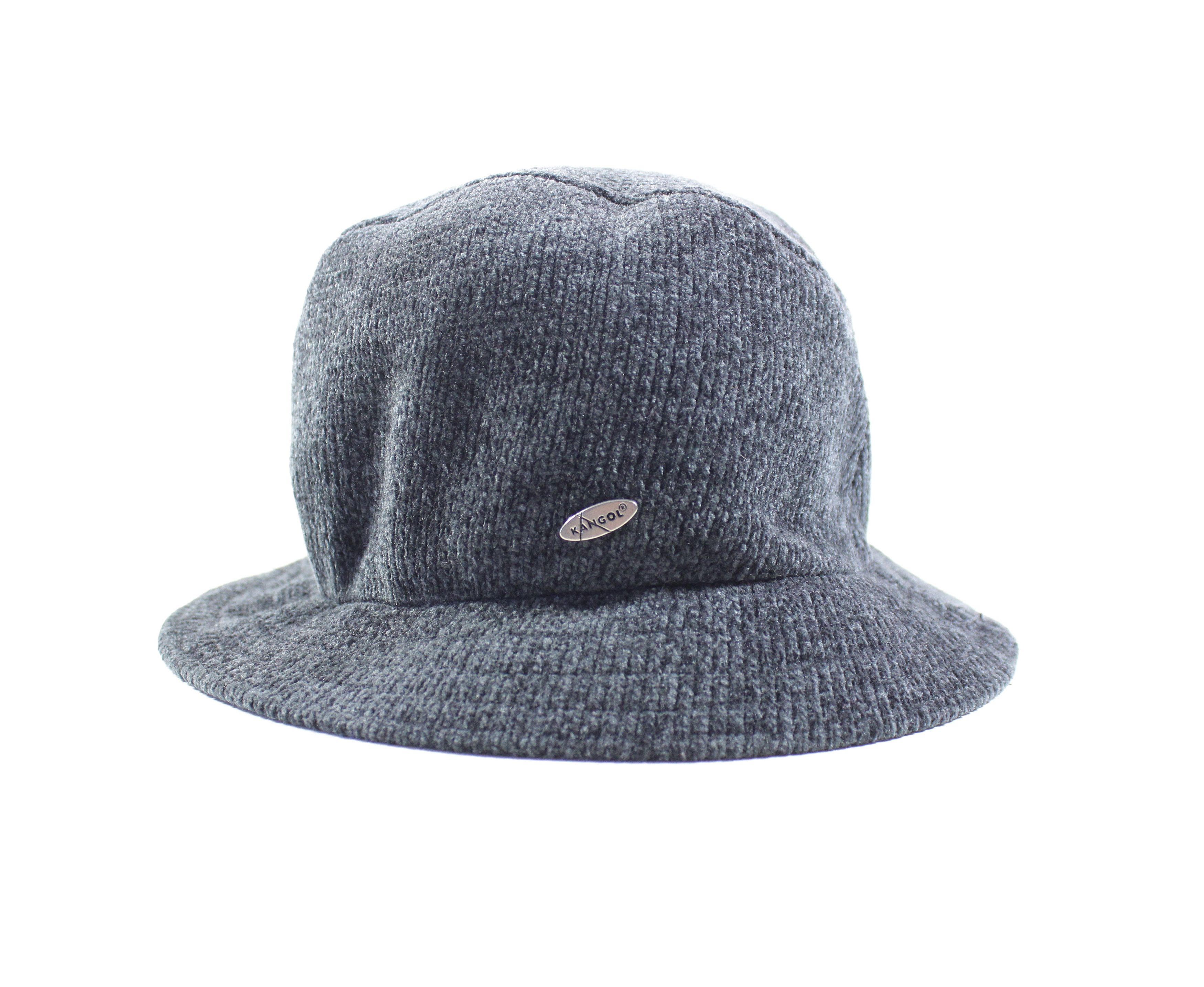 Kangol 00S Logo Plain Chenille Jetter Bucket Hat Size ONE SIZE - 1 Thumbnail