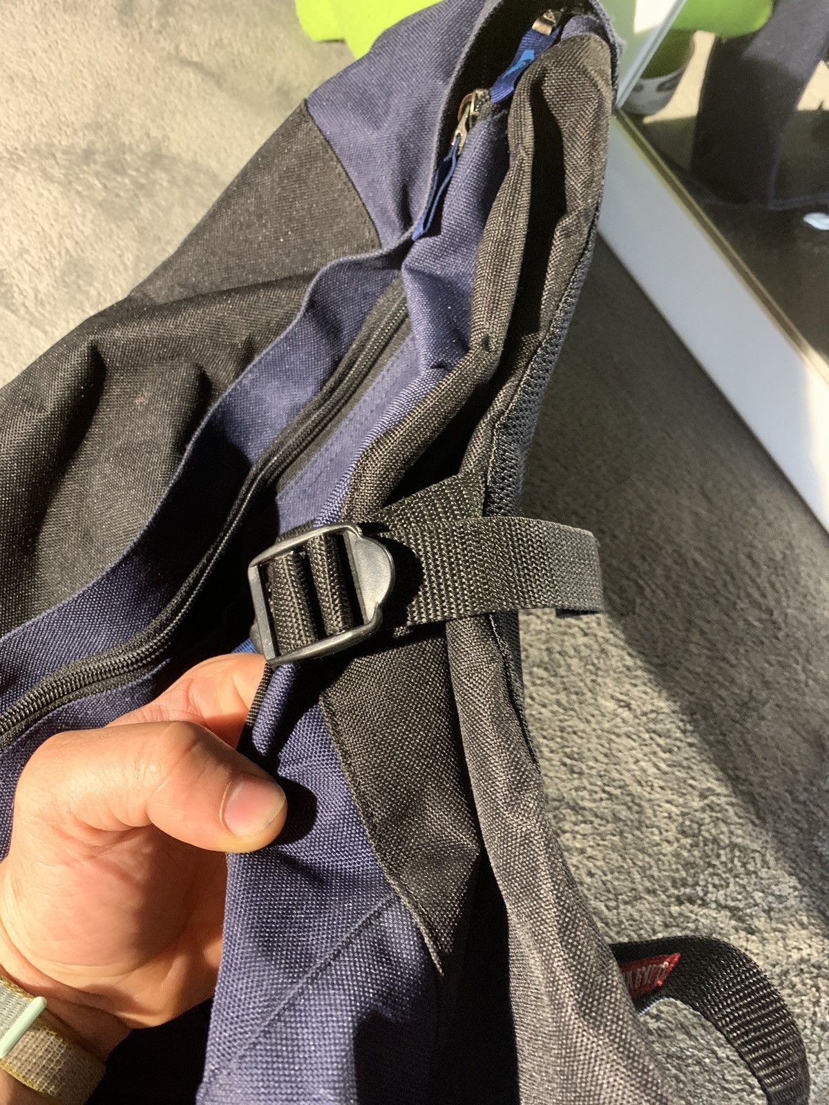 Quiksilver × Vintage Vintage Y2K Quiksilver sling bag gorpcore style multi pocket Size ONE SIZE - 4 Thumbnail