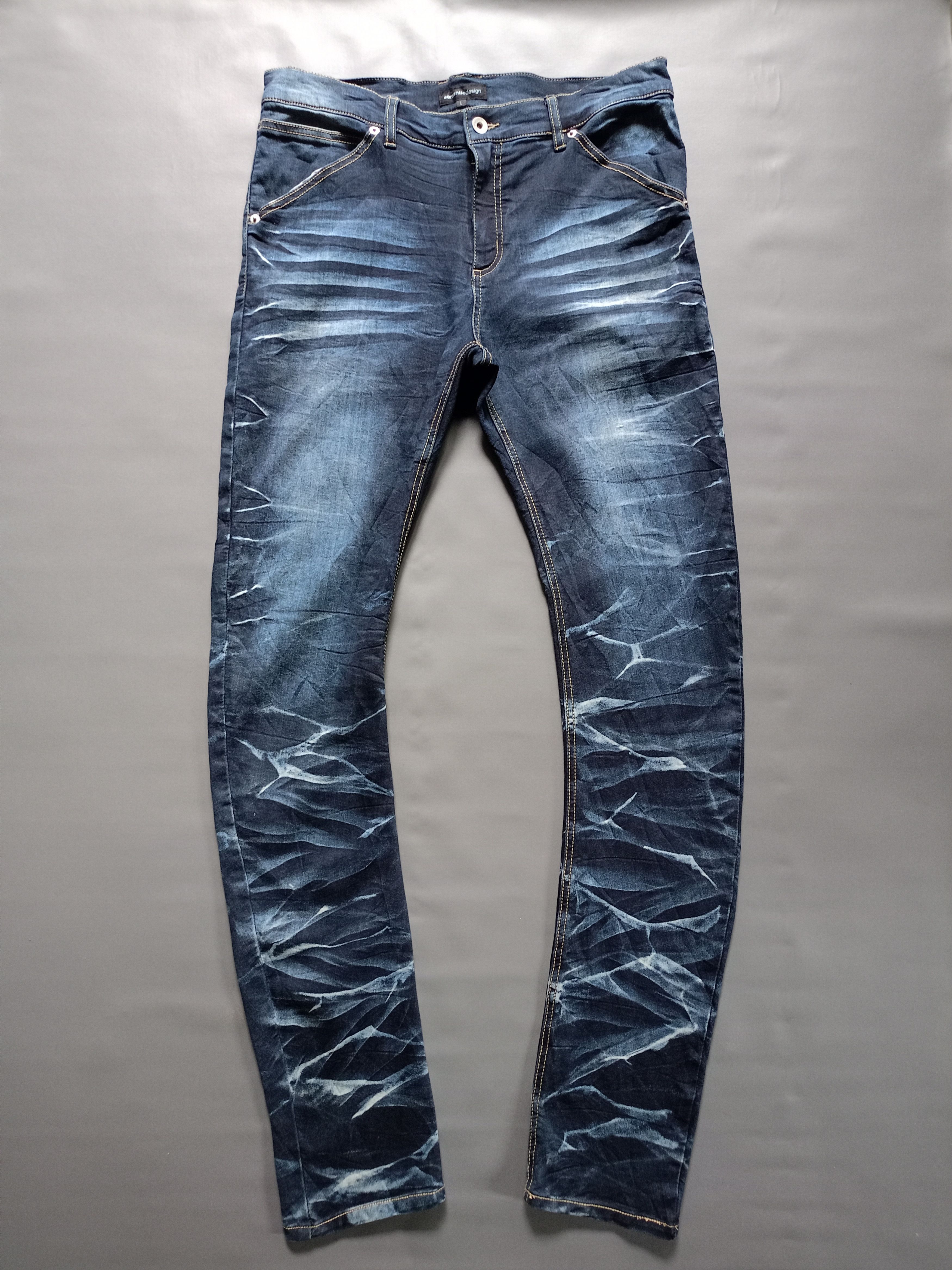 semanticdesign 2000s Semanticdesig Denim Pants Size US 33 - 1 Thumbnail
