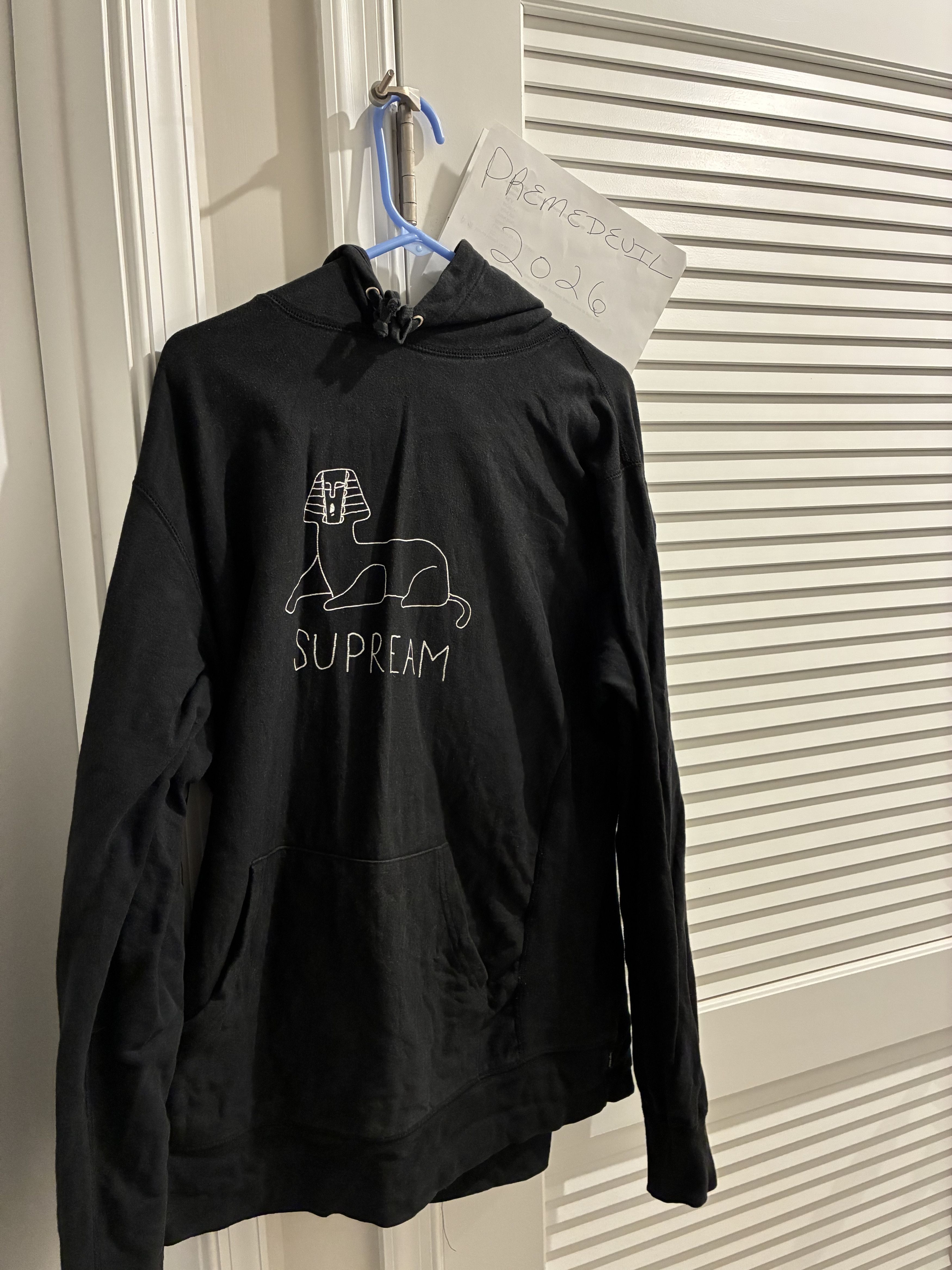 Supreme “Supream” Sphinx Hoodie SS13 Xlarge