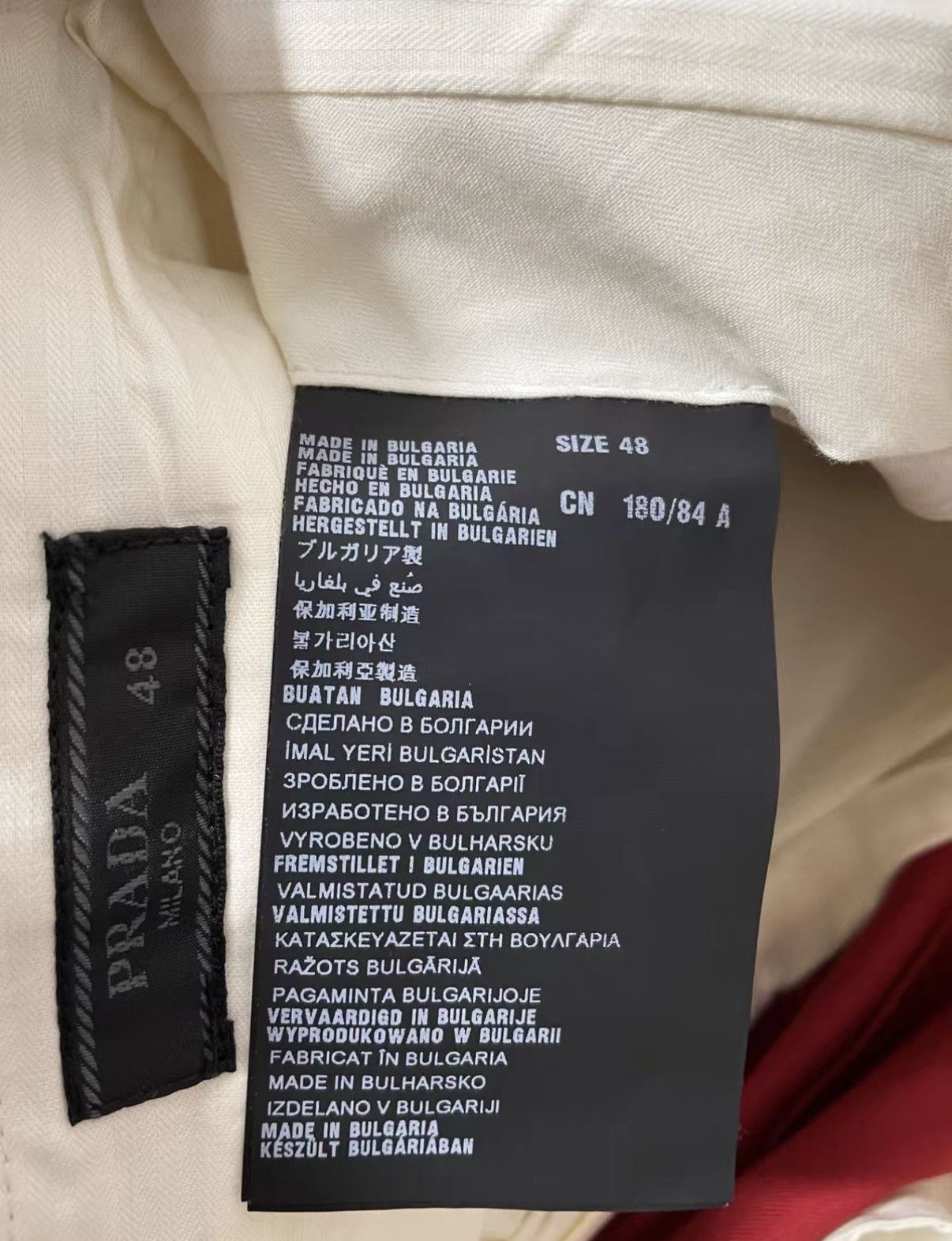Prada PRADA Stretch Casual Pants J30 Size US 30 / EU 46 - 6 Thumbnail