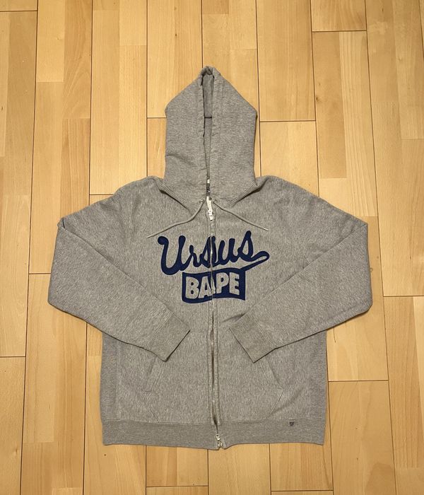 Bape Ursus Bape Zip Hoodie | Grailed