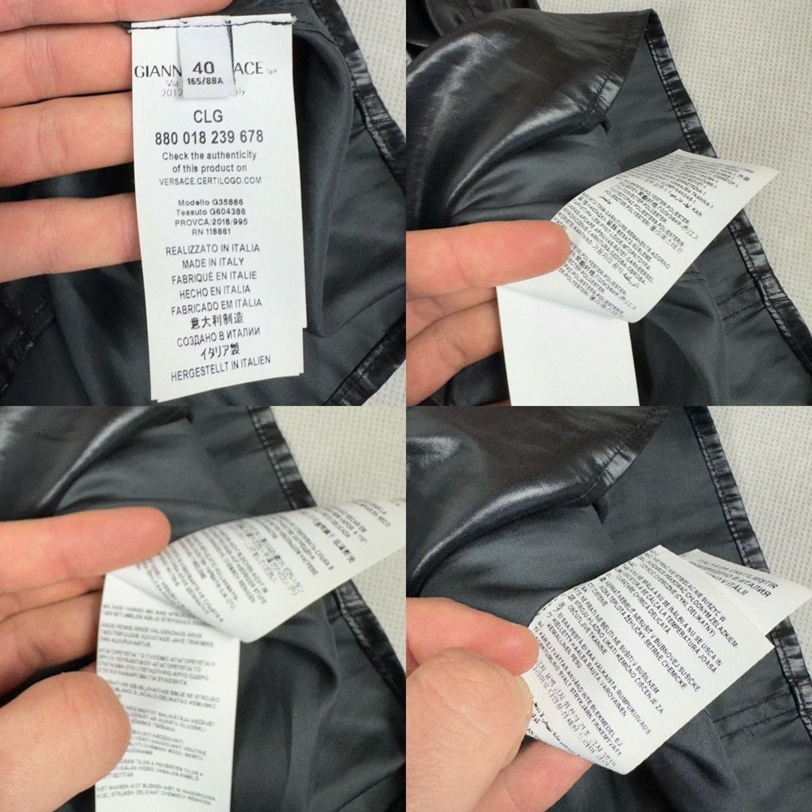 Versace Versace Black Stars Shirt 40 Size S / US 4 / IT 40 - 3 Thumbnail