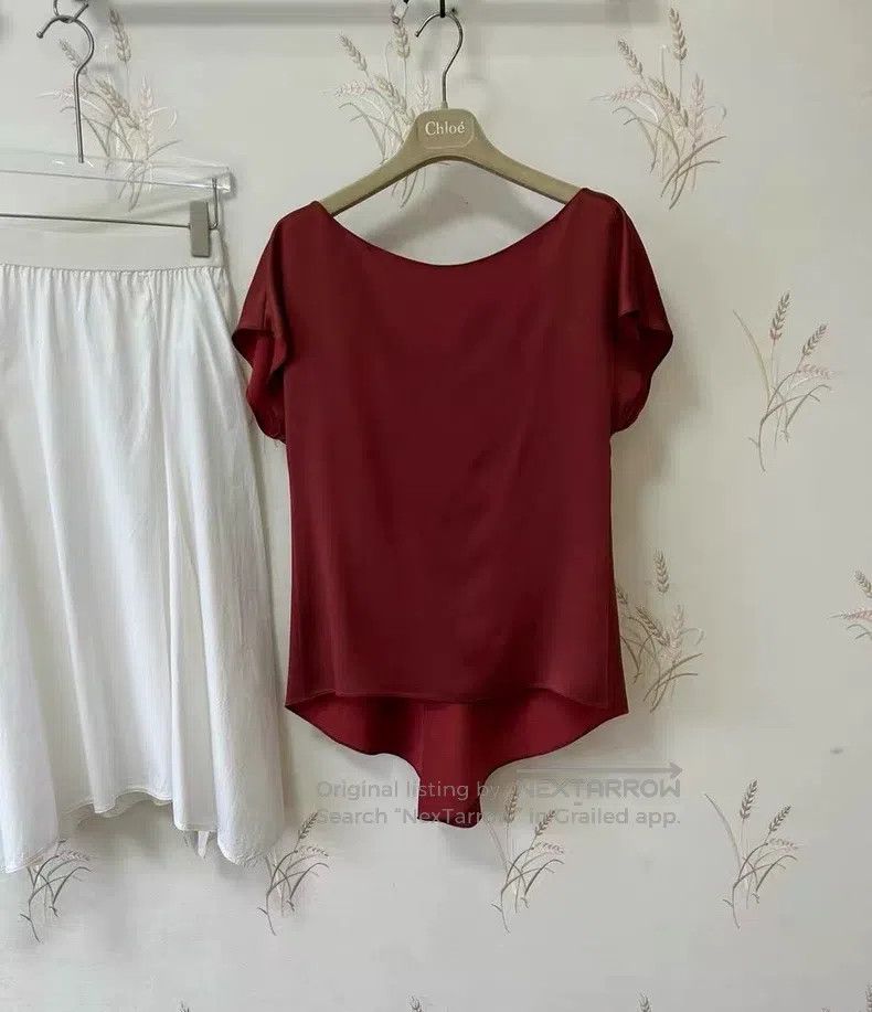 The Row The Row size 2 Burgundy design top Size XS / US 0-2 / IT 36-38 - 1 Thumbnail