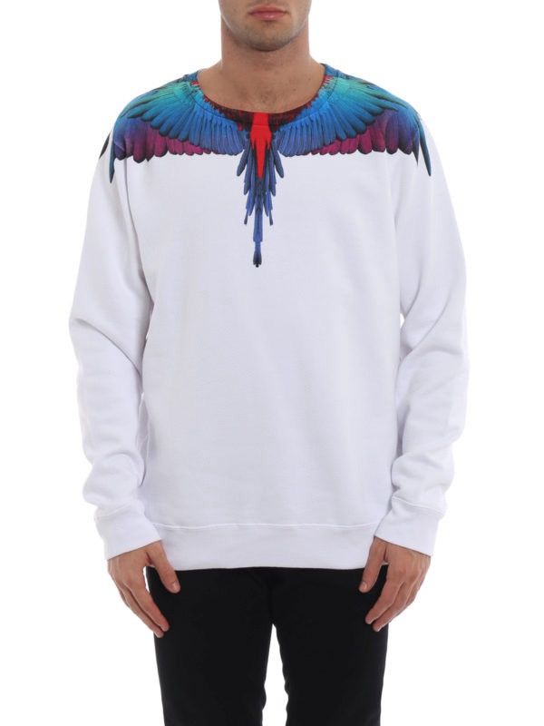 Marcelo Burlon Marcelo Burlon Country of Milan Wings White Sweatshirt Size US S / EU 44-46 / 1 - 10 Thumbnail