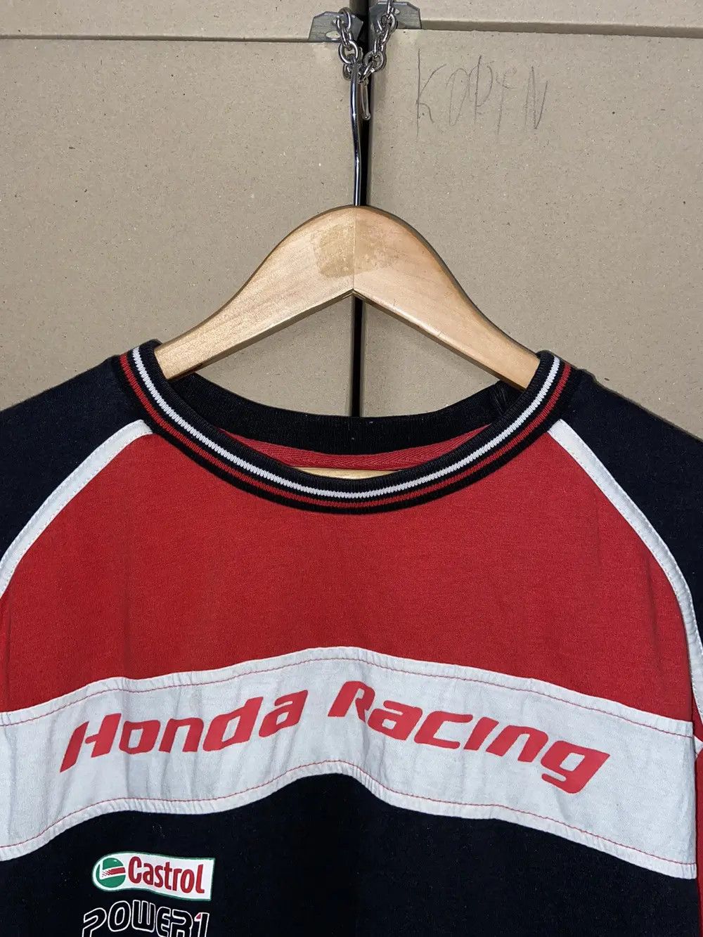 Vintage VINTAGE HONDA RACING TEE T SHIRT Y2K MOTO BIKERS JAPANESE Size US XL / EU 56 / 4 - 3 Thumbnail