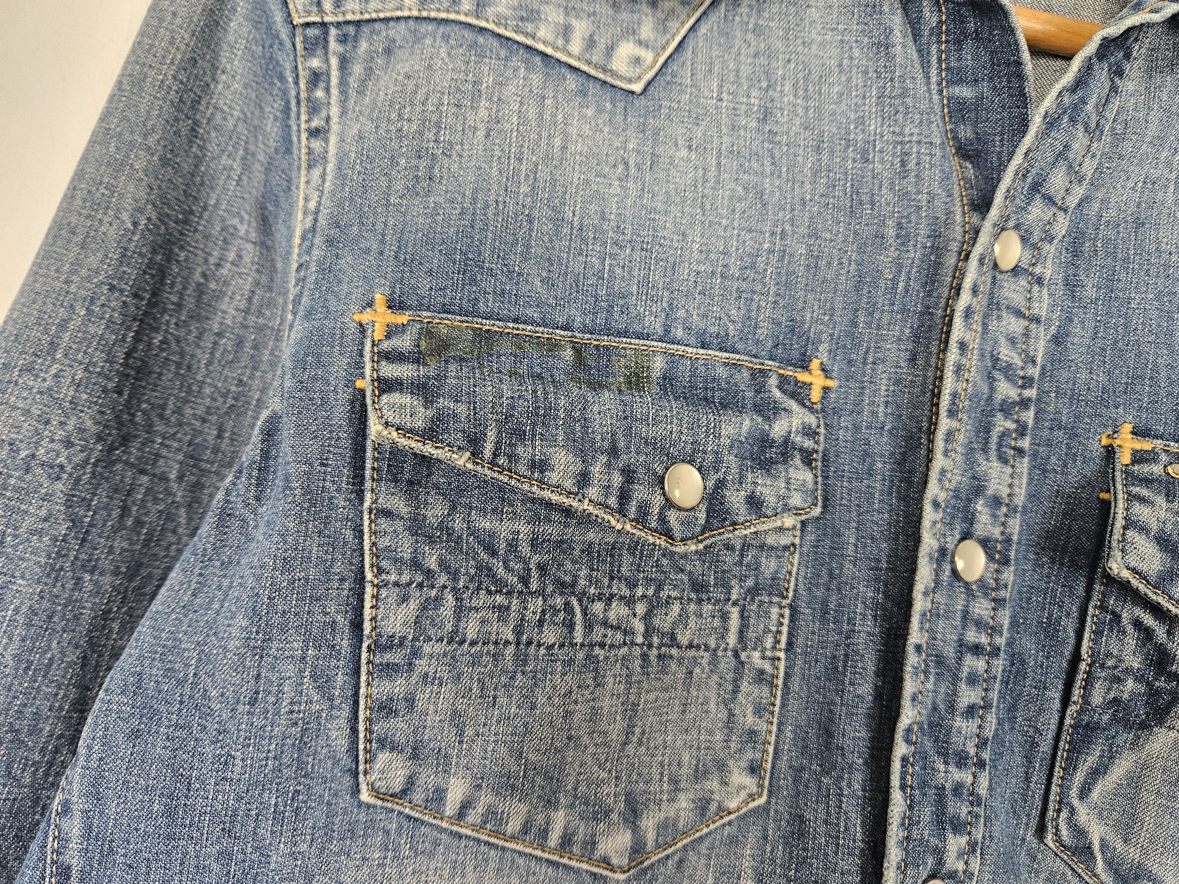 Number (N)ine Number Nine Western Denim Jacket Size US M / EU 48-50 / 2 - 5 Thumbnail