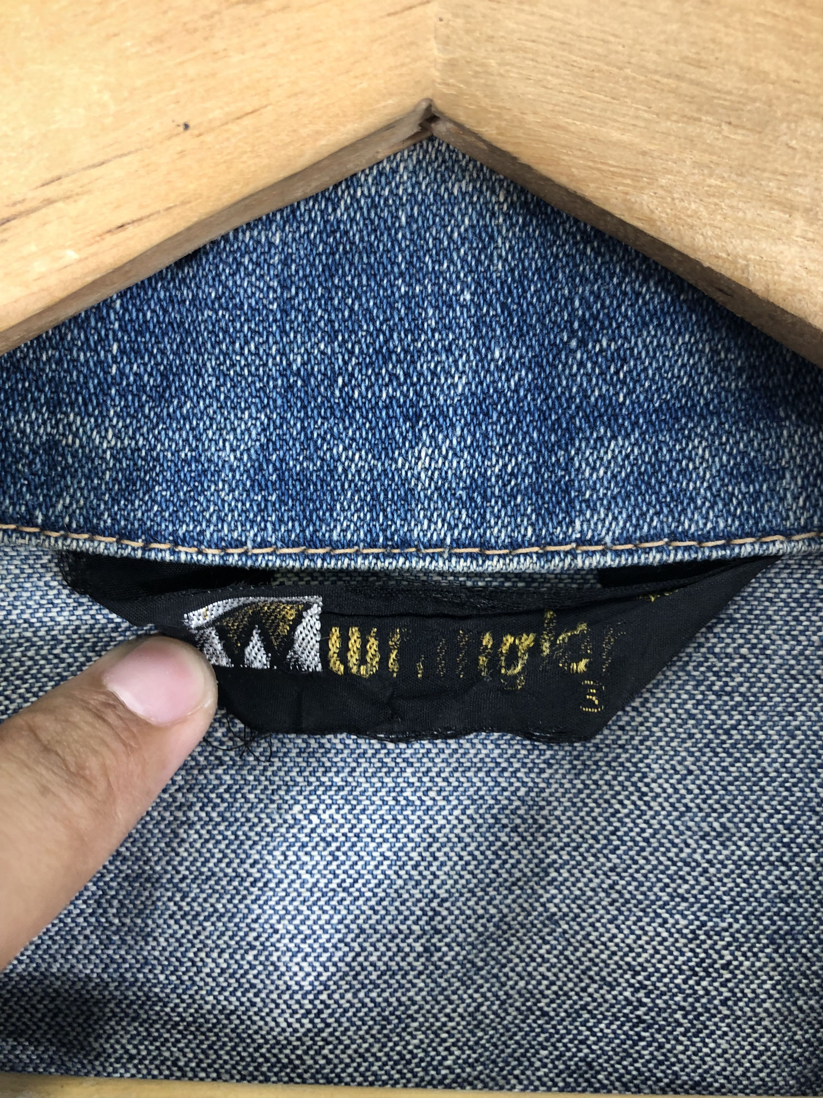 Vintage Vintage 90s Wrangler Denim Jacket J0532 Size US L / EU 52-54 / 3 - 7 Thumbnail
