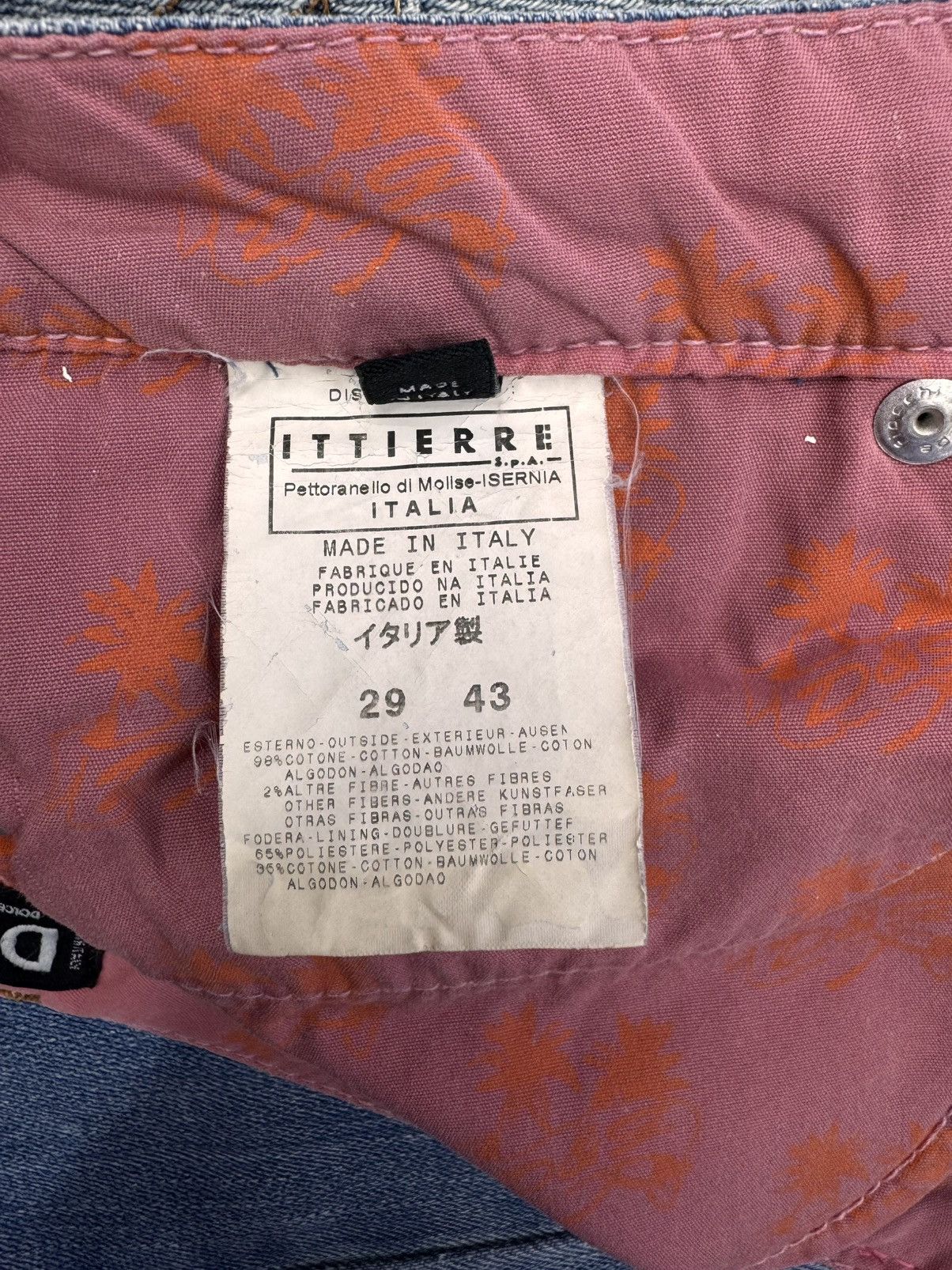 Dolce & Gabbana Dolce&Gabanna Women Rare 90s Flared Jeans Blue Size 29 Size 29" - 10 Thumbnail