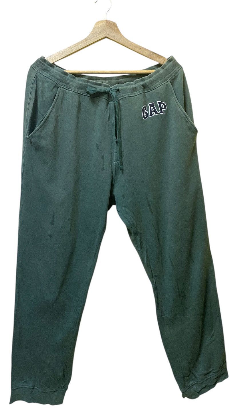 Gap Gap Sweatpants Small Logo Green Colour Size US 37 - 1 Thumbnail