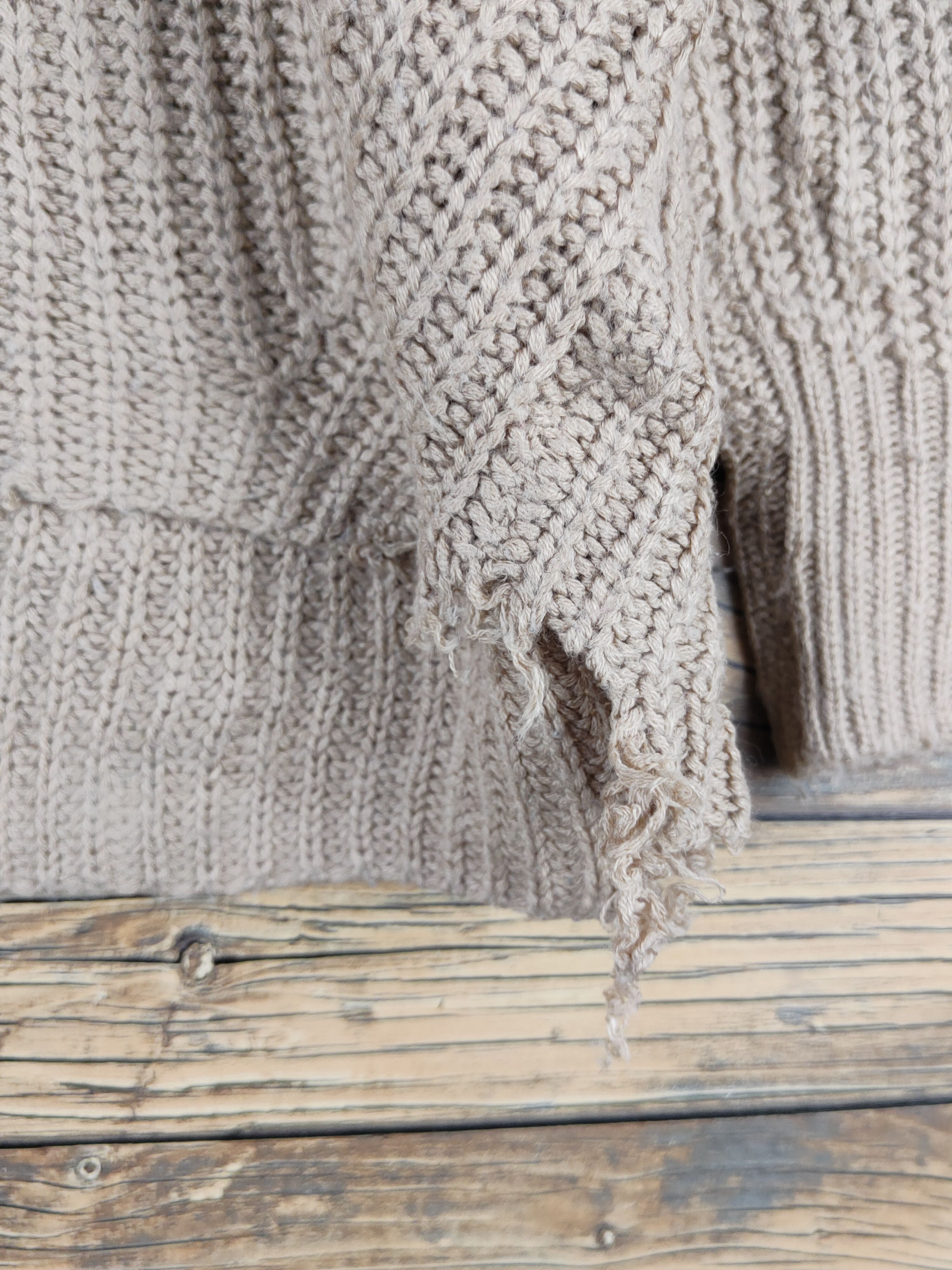 Japanese Brand × Vintage Ingni Brown Knitwear Sweatshirts #W1184 Size US XL / EU 56 / 4 - 6 Thumbnail