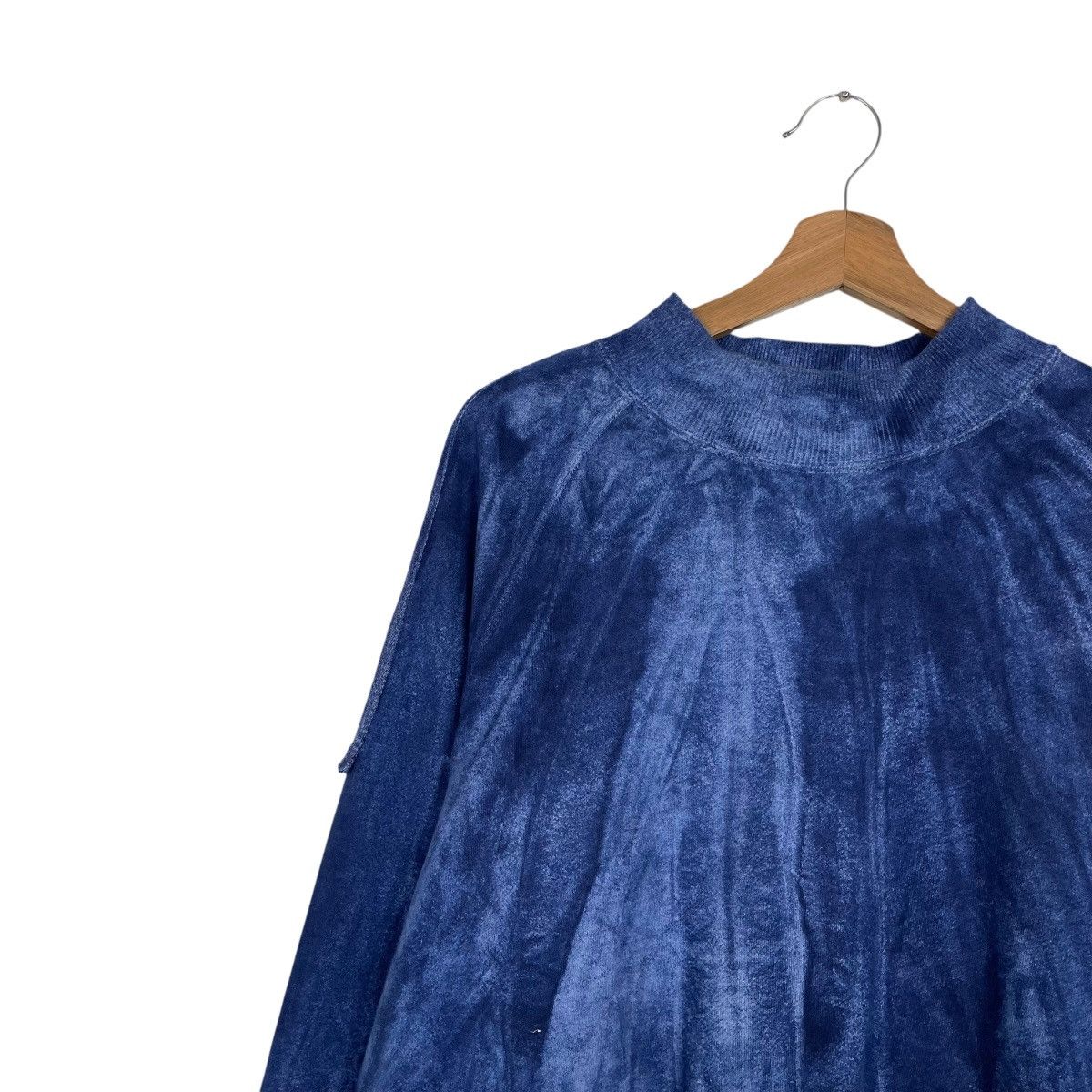 Issey Miyake Issey Miyake Acid Wash Cropped Sweatshirt Size US XS / EU 42 / 0 - 6 Thumbnail
