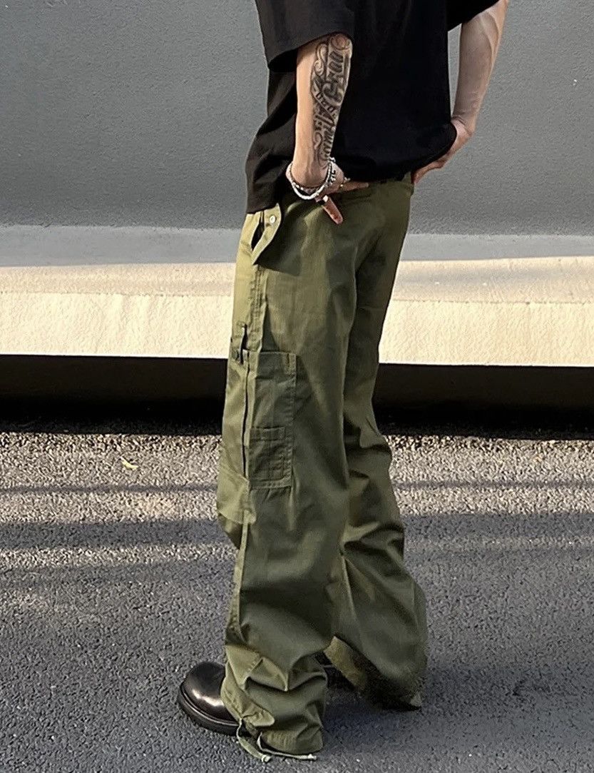 Designer × Japanese Brand × Vintage Urban utility baggy cargo pants Size US 33 - 7 Thumbnail