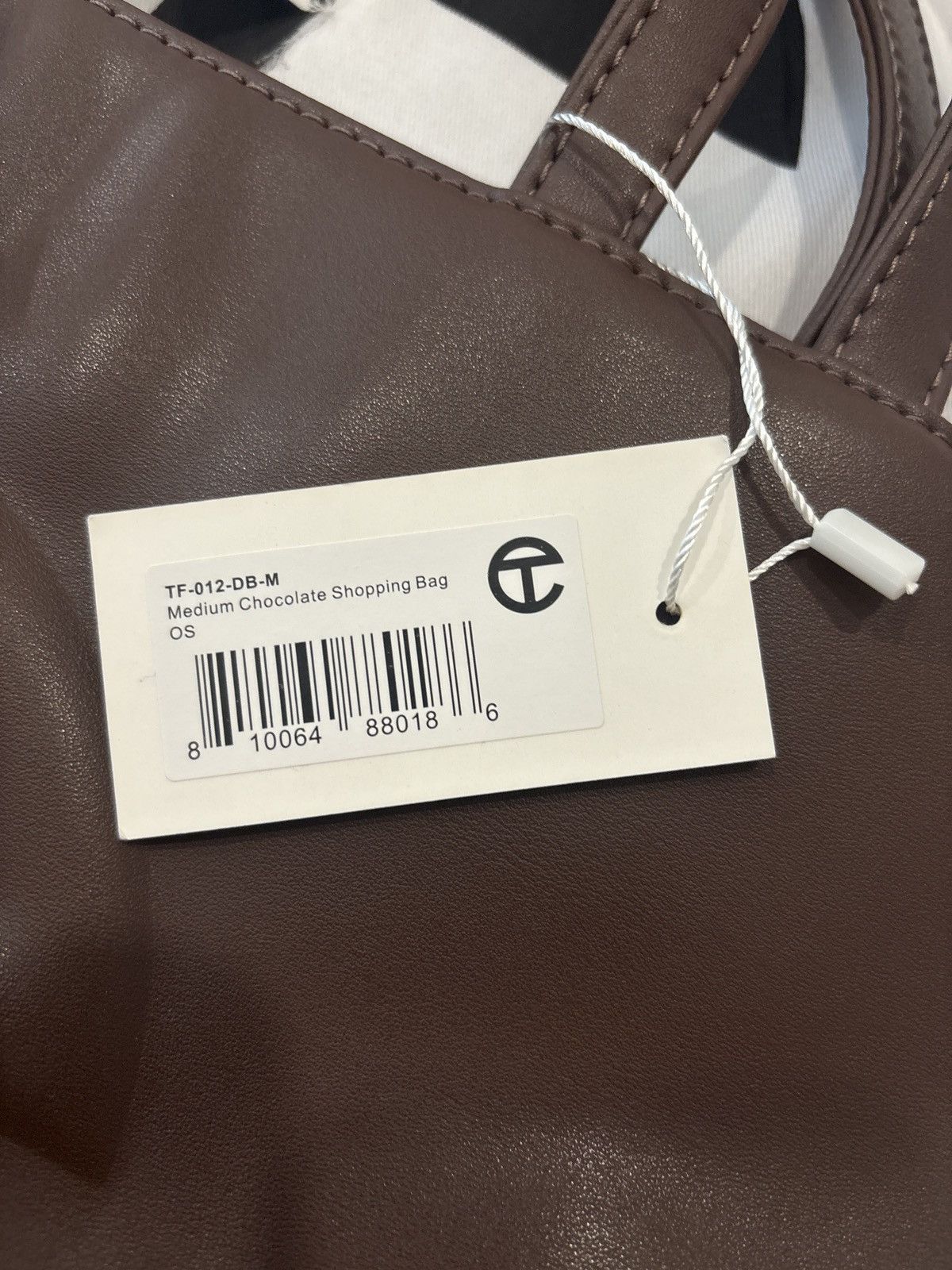 Telfar Telfar Medium Chocolate Shopping Bag Size ONE SIZE - 3 Thumbnail
