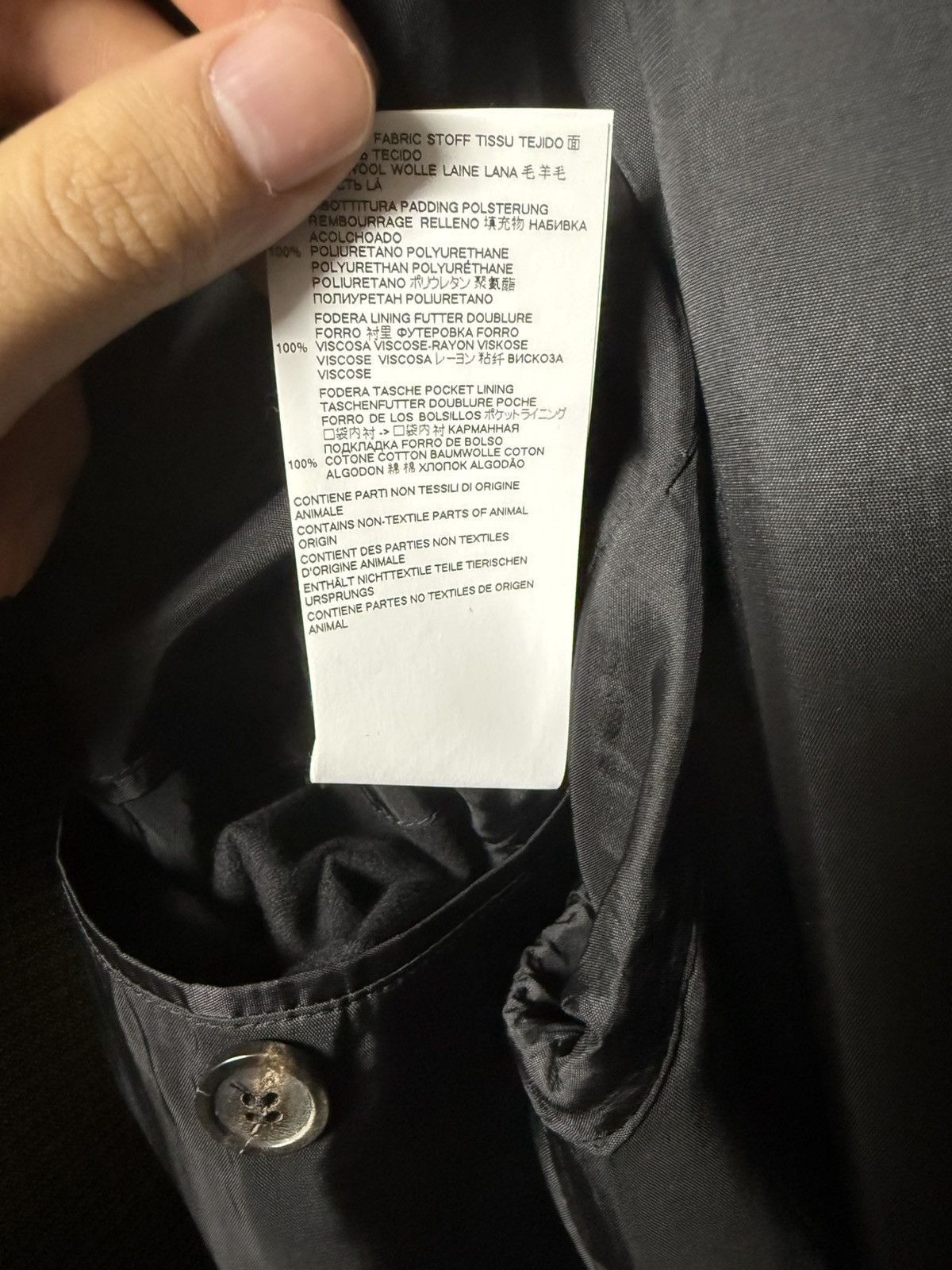 Maison Margiela Maison Margiela outline check coat Size US M / EU 48-50 / 2 - 6 Thumbnail