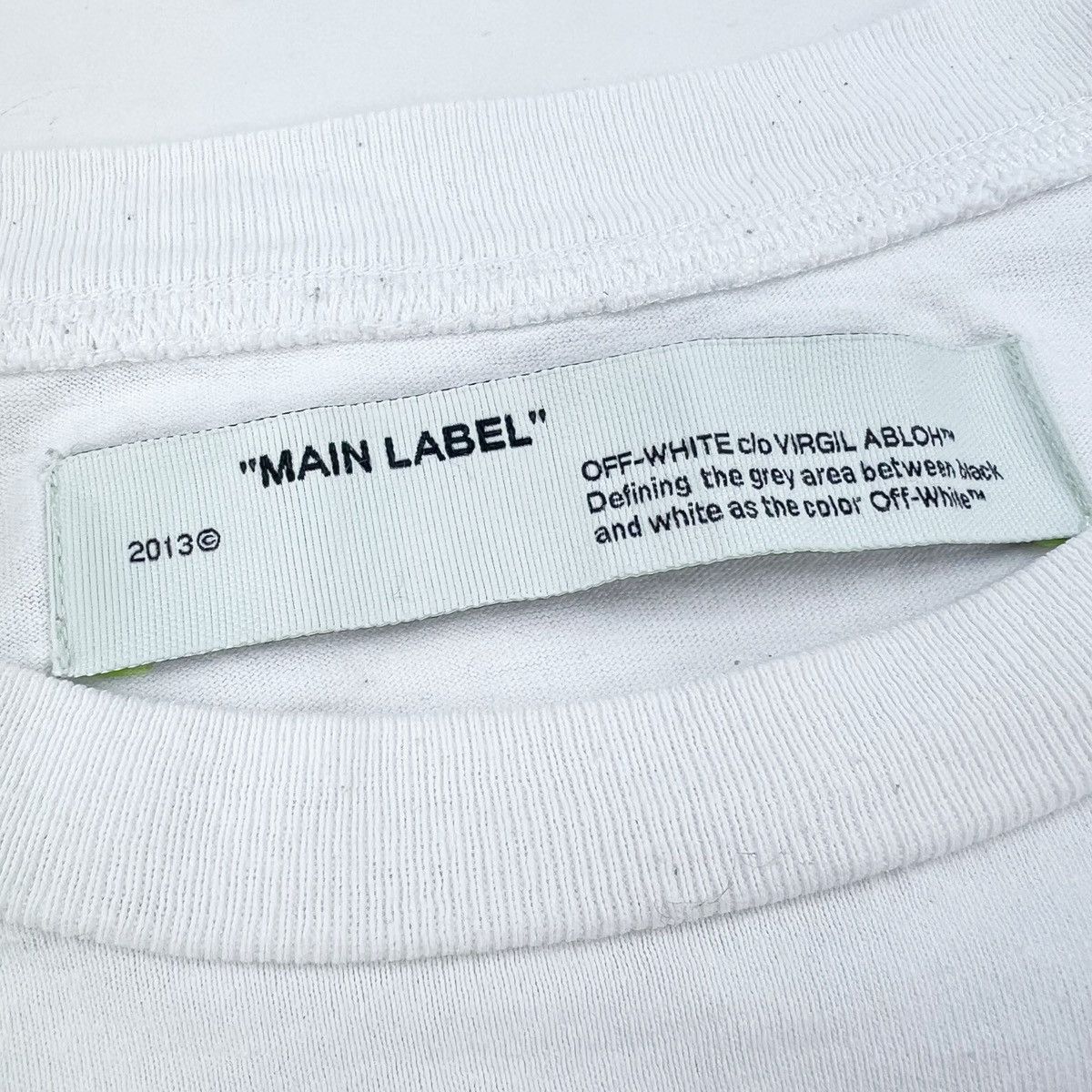Off-White Off-White Caravaggio Back White T Shirt Size US S / EU 44-46 / 1 - 4 Thumbnail