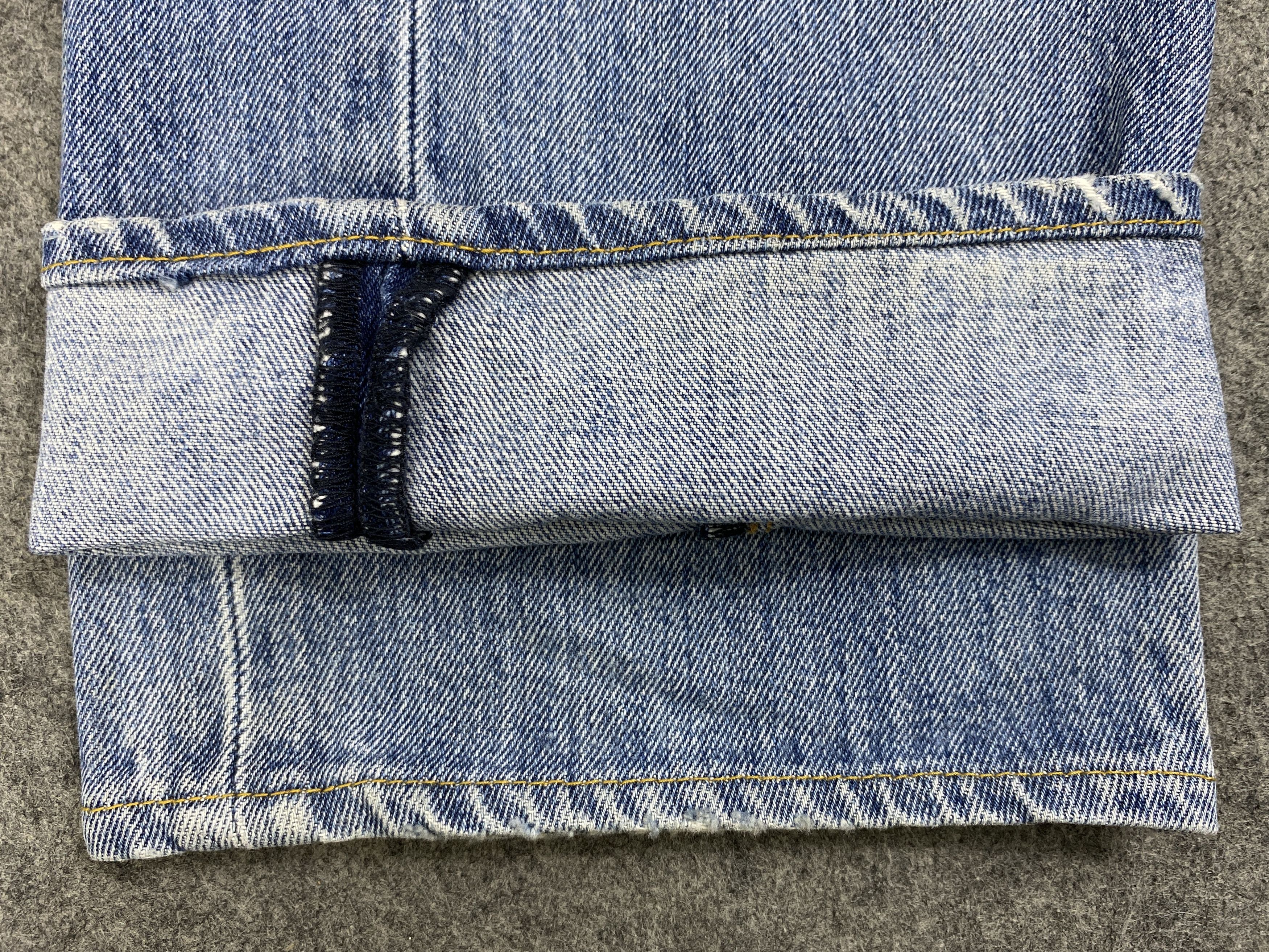 Levi's Dirty Used Blue Vintage Levi's 501 35x30.5 Denim -JN2389 Size US 35 - 16 Thumbnail