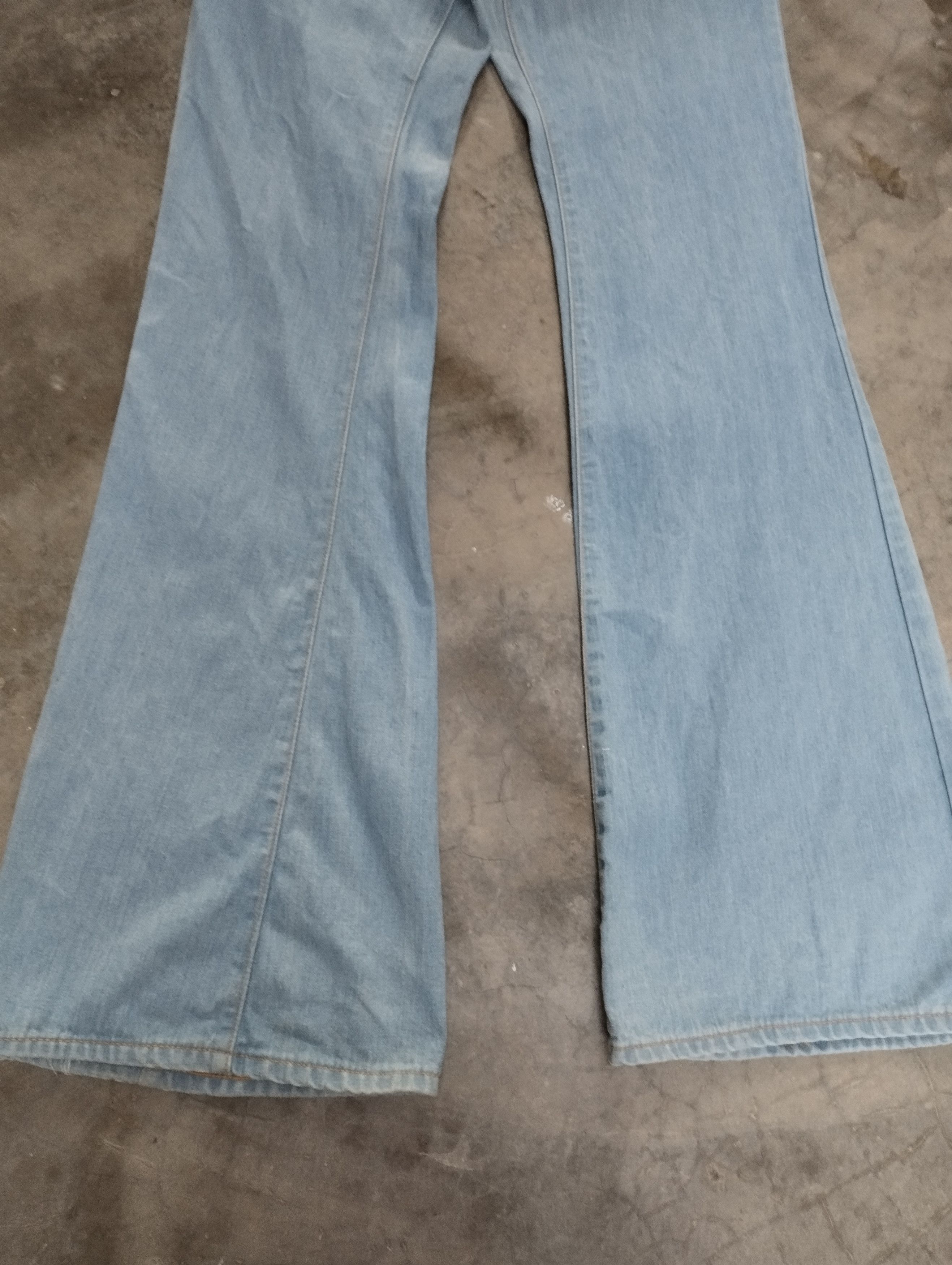 If Six Was Nine Flare Jeans Vintage Talon Zipper MAX Bootcut Jeans Size US 26 / EU 42 - 4 Thumbnail