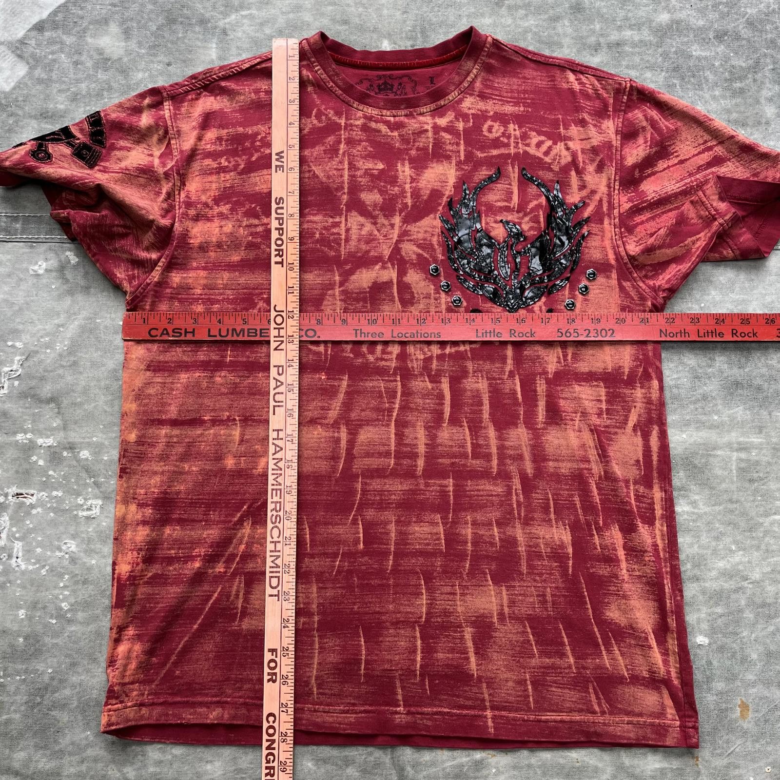 Vintage Vintage Y2K Embroidered Affliction Grunge Motorcycle Shirt Size US L / EU 52-54 / 3 - 3 Thumbnail