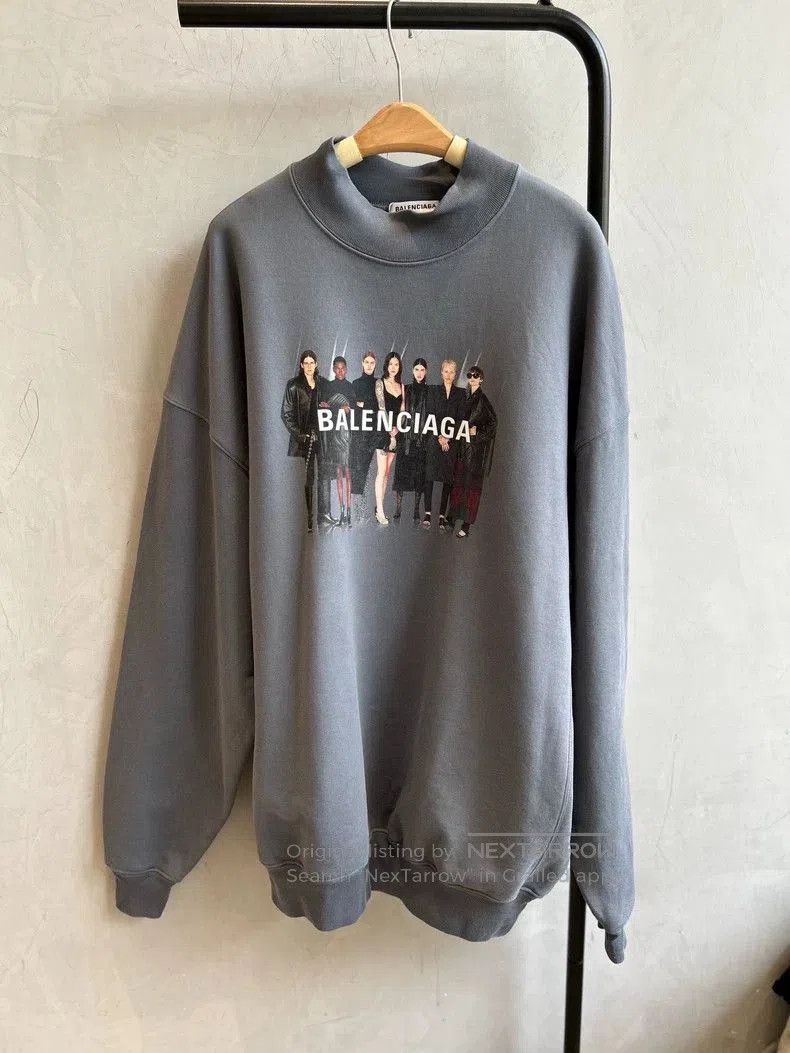 Balenciaga Balenciaga Classic Oversized Sweatshirt. Size US XS / EU 42 / 0 - 1 Thumbnail