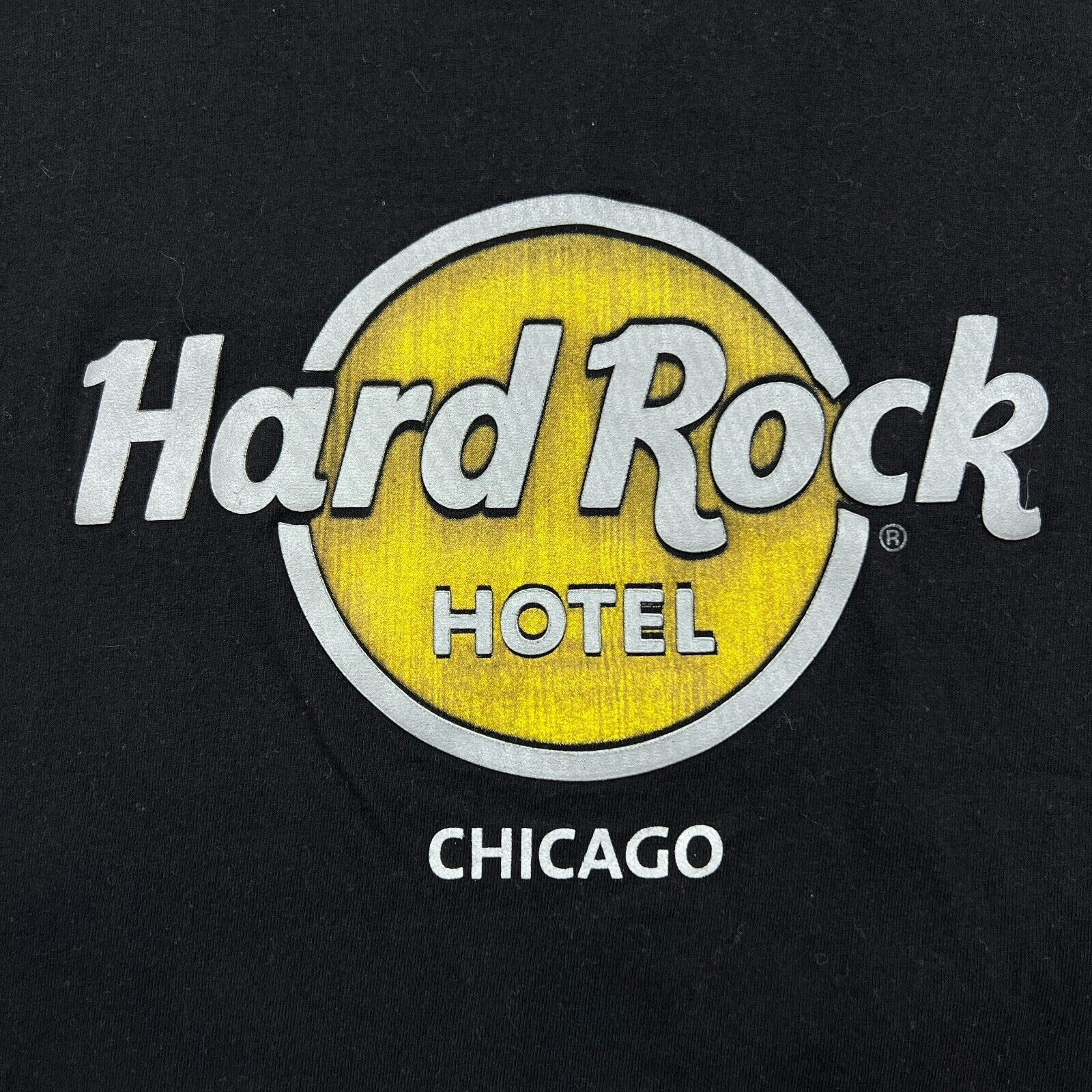 Hard Rock Cafe × Vintage Hard Rock Cafe T Shirt Chicago Spell Out Short Sleeve Tee Size US S / EU 44-46 / 1 - 2 Thumbnail