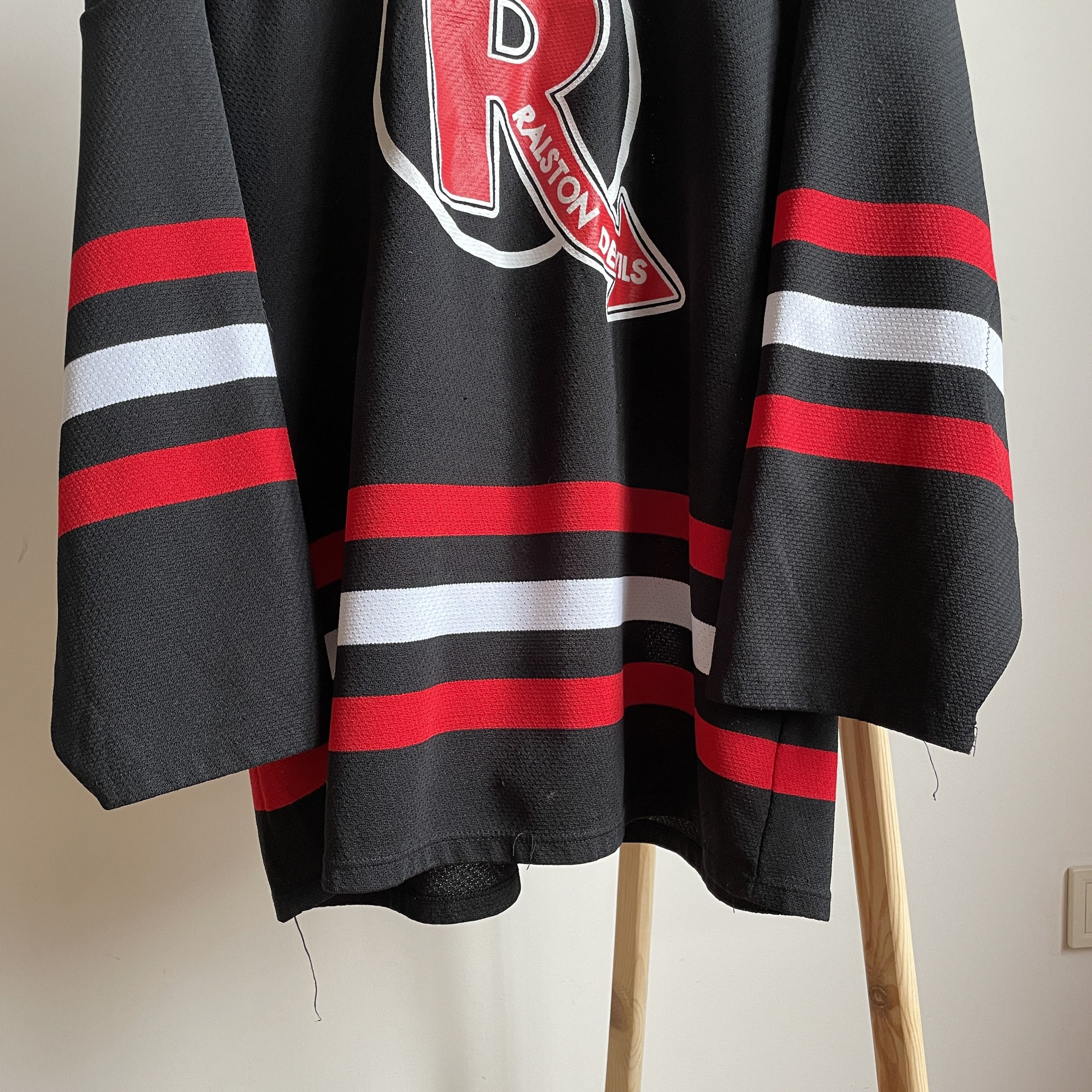 NHL Ralston Devils Vintage Hockey Jersey Size L Size US L / EU 52-54 / 3 - 5 Thumbnail