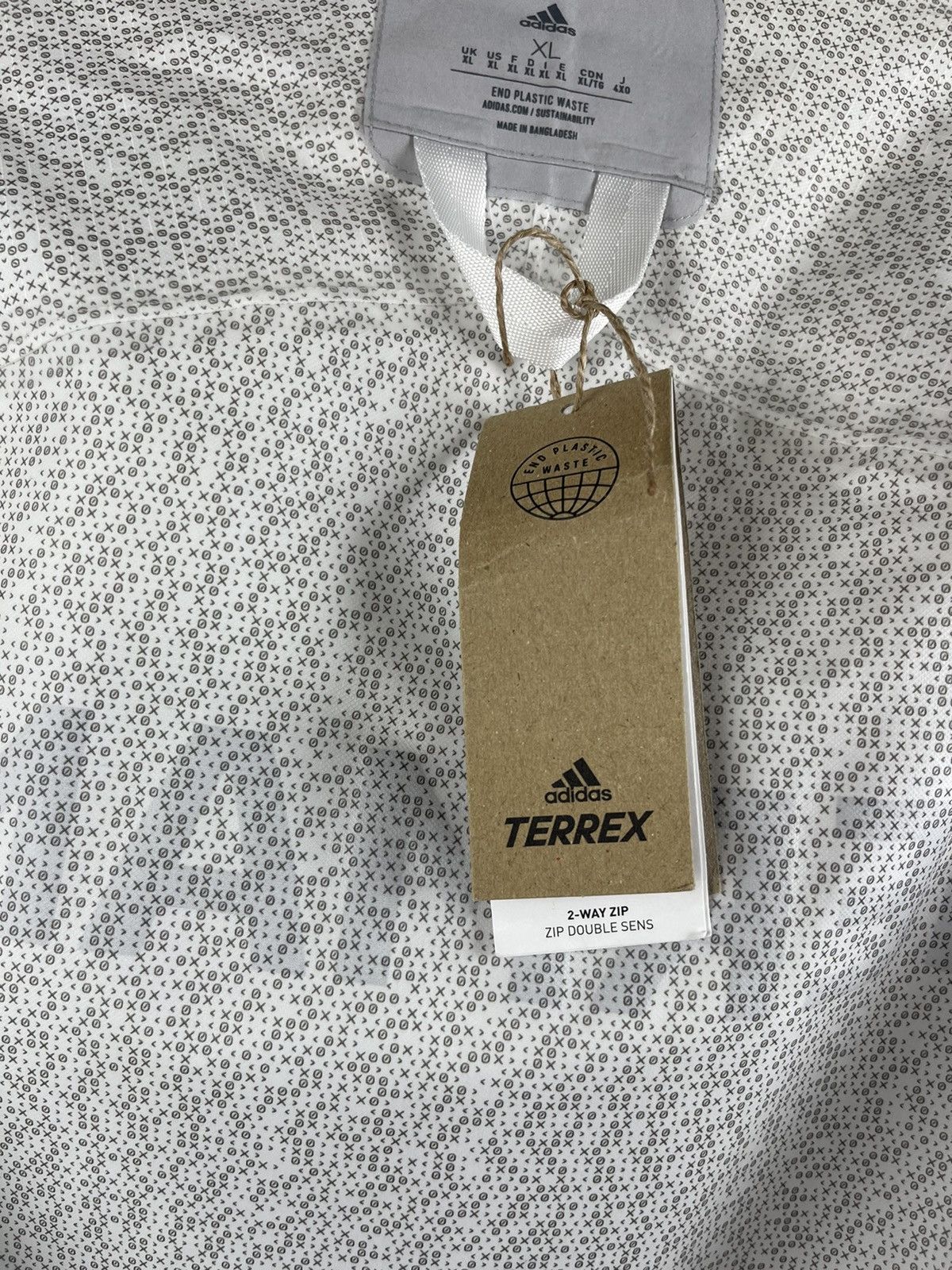 Adidas Adidas Germany Jugend Team Jacket | White Hooded Windbreaker Size US XL / EU 56 / 4 - 15 Thumbnail