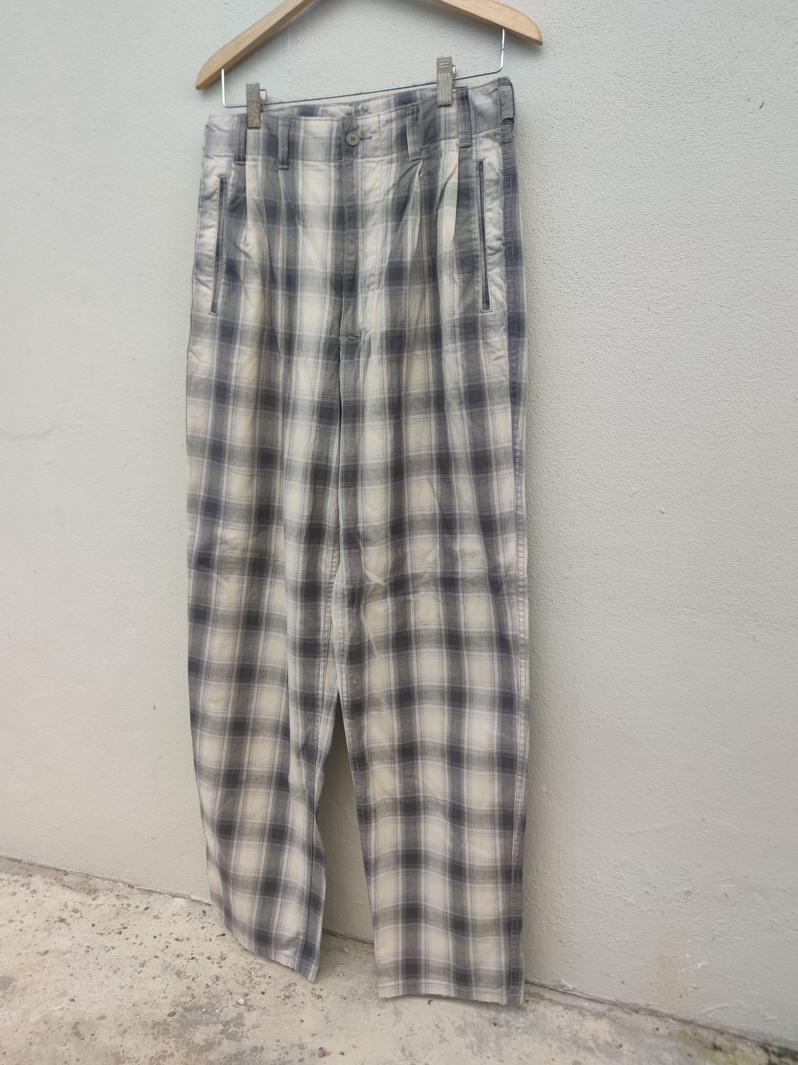 Nigel Cabourn Nigel Cabourn England Plaid Pant Size US 32 / EU 48 - 9 Thumbnail