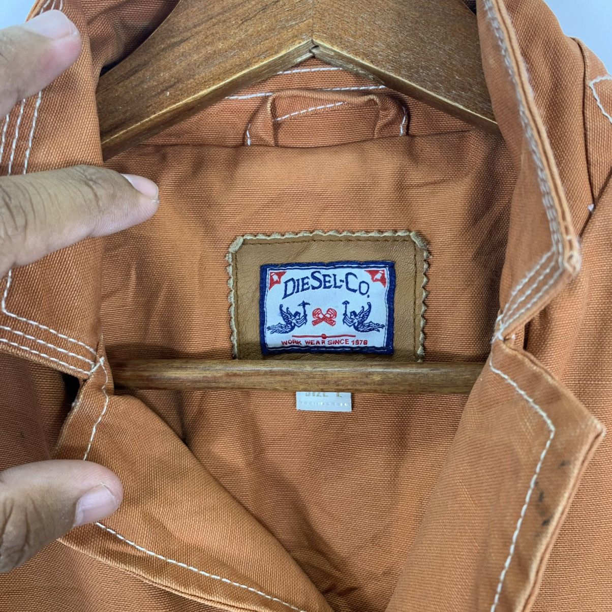 Diesel VINTAGE DIESEL CANVAS STYLE CARHARTT CHORE JACKET Size L / US 10 / IT 46 - 10 Thumbnail