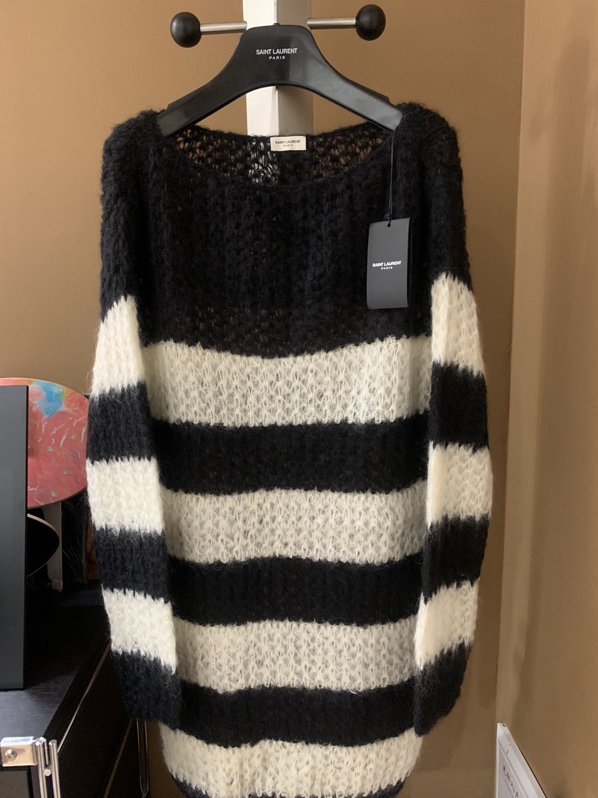 Saint Laurent Paris Saint Laurent 2013FW Oversized Mohair Sweater Size US XS / EU 42 / 0 - 1 Thumbnail