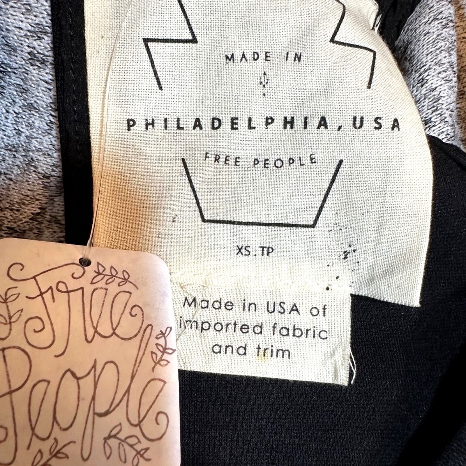 Free People Free People Elizabeth Criss Cross Mini Dress Black Size XS Size XS / US 0-2 / IT 36-38 - 16 Thumbnail