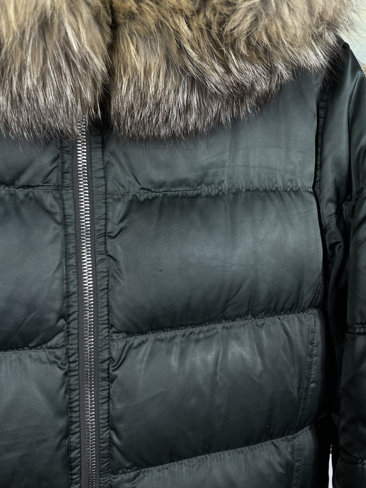 Designer × Prada Prada Green Down Winter Coat Warm Designer Luxury Old Money Size L / US 10 / IT 46 - 12 Thumbnail