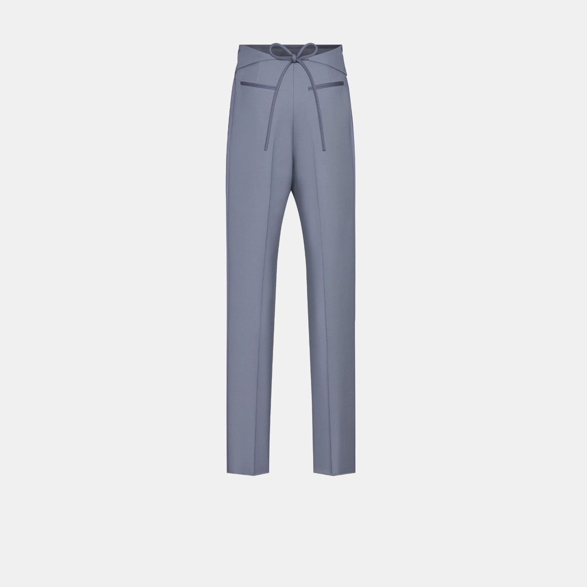 Dior o1bcso1str0226 Evening Pants in Blue Virgin Size US 30 / EU 46 - 2 Thumbnail