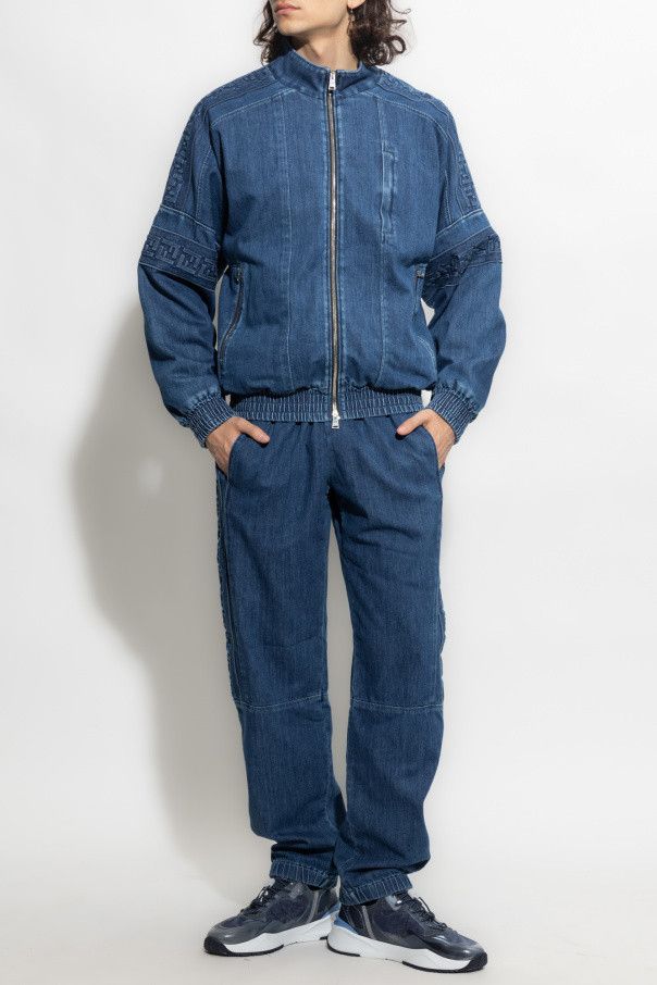 Fendi o1loc1c0824 Trousers in Blue Size US 28 / EU 44 - 2 Thumbnail