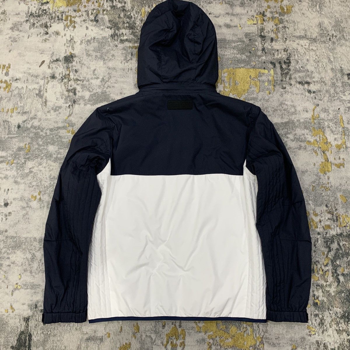 Burberry BURBERRY GOLF NAVY HOODIE LIGHT JACKET Size US M / EU 48-50 / 2 - 2 Thumbnail
