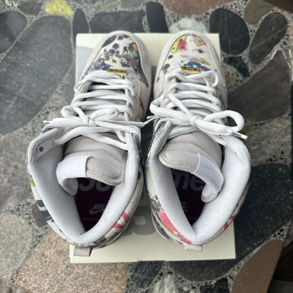 Supreme x Nike sb dunk rammellzee high