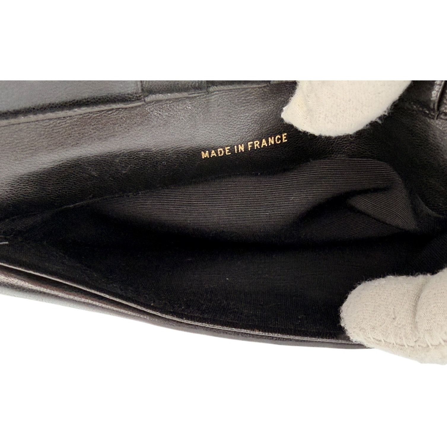 Chanel Chanel Black Quilted Lambskin Leather Wallet Size ONE SIZE - 9 Thumbnail