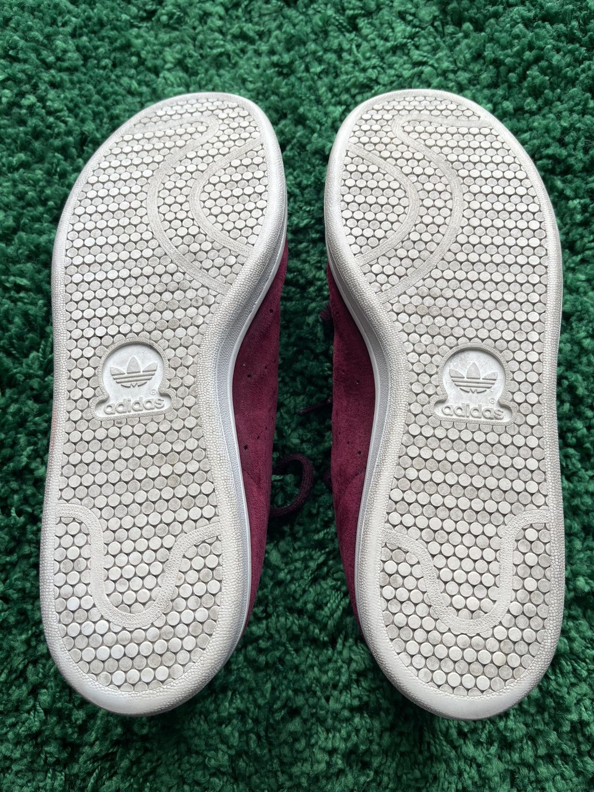 Adidas Stan Smith Suede Maroon Size US 11 / EU 44 - 7 Thumbnail