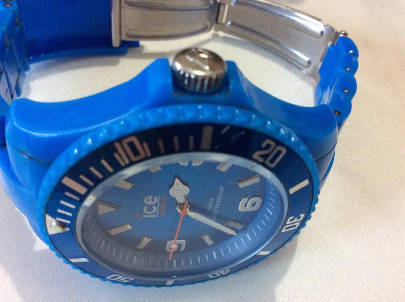 Icecream ice blue rubber strap watch Size ONE SIZE - 4 Thumbnail