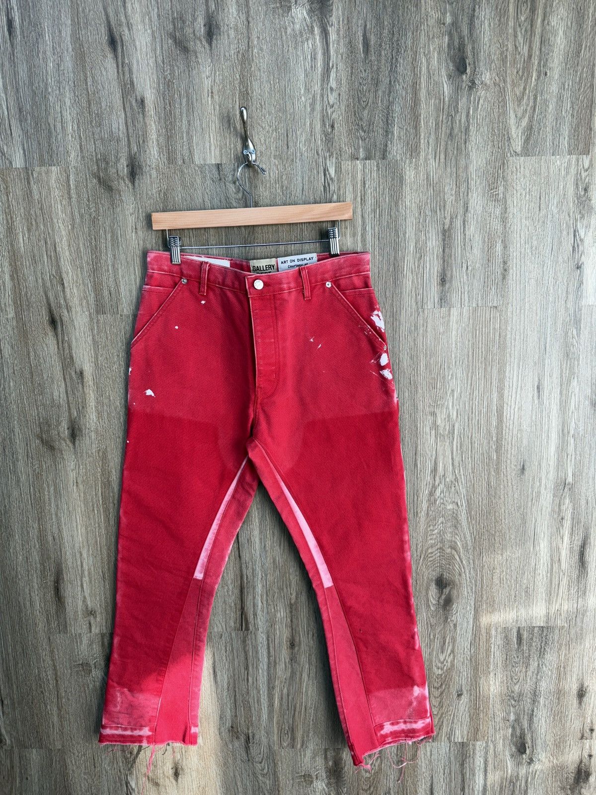 Gallery Dept. Gallery Dept Red Carpenters Size US 34 / EU 50 - 4 Thumbnail