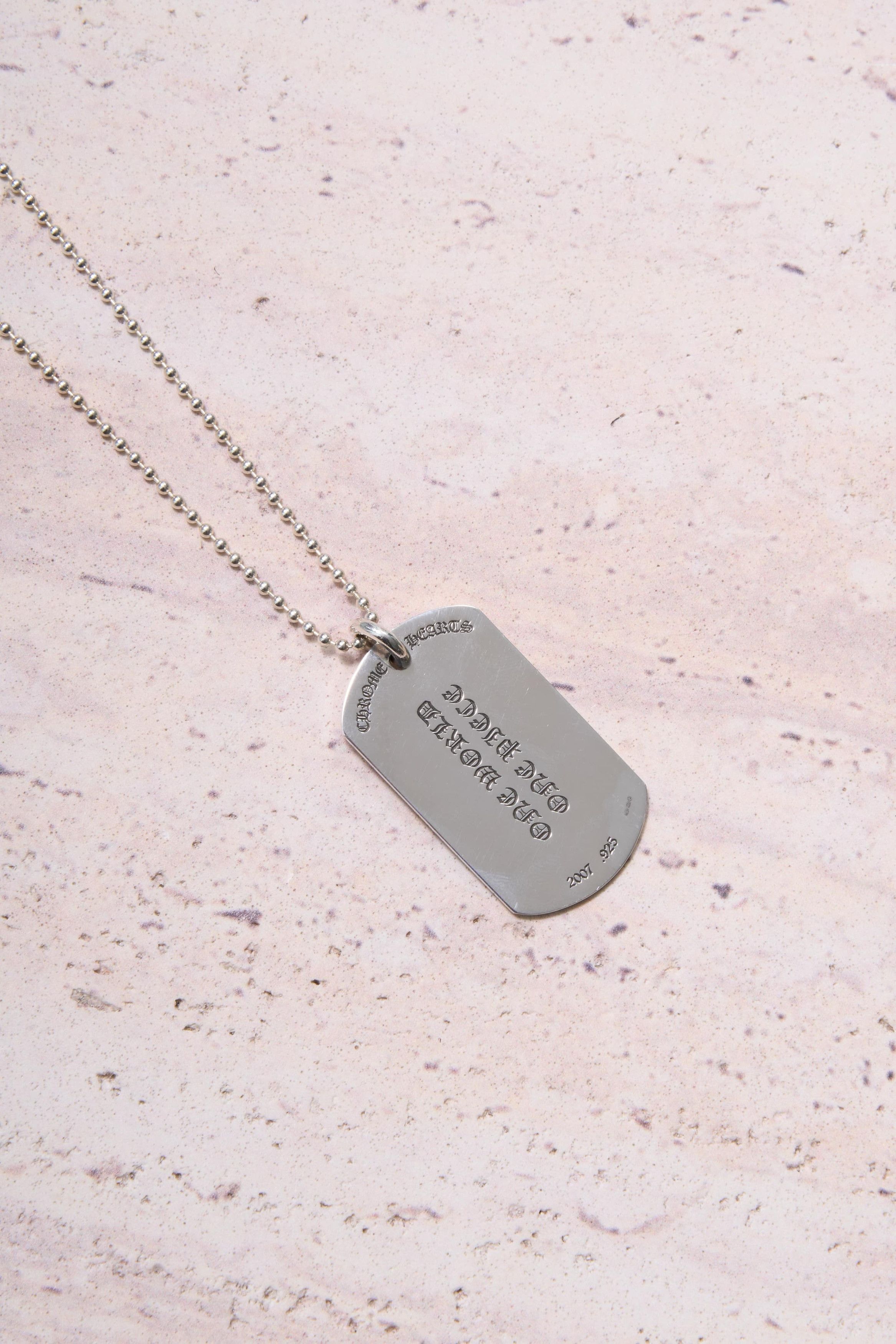 Chrome Hearts Chrome Hearts RS 3 Cross Dog Tag silver Size ONE SIZE - 6 Thumbnail
