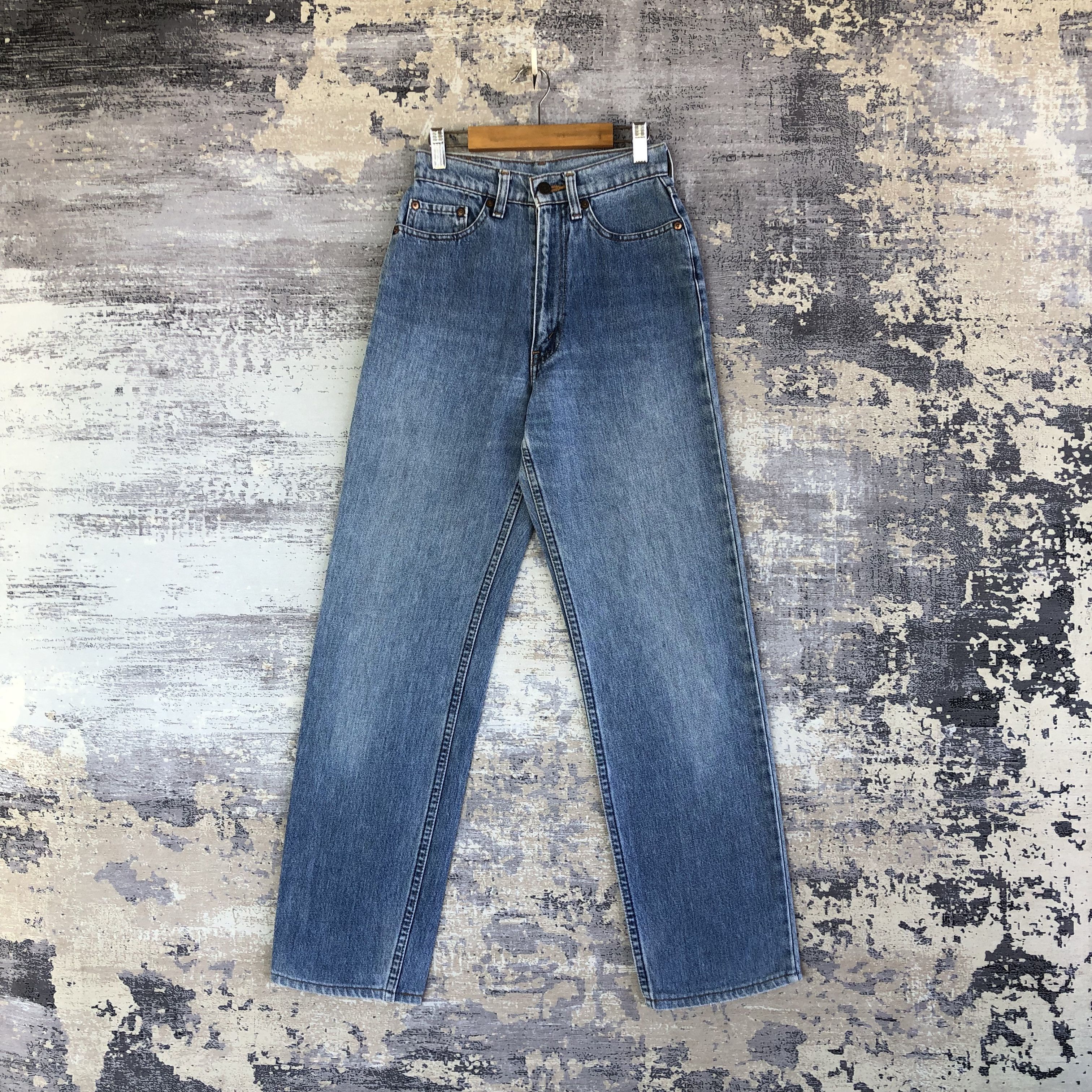 Levi's Vintage Levis 509 Faded Baggy Jeans Levi's Light Wash Denim Size 22" - 1 Thumbnail