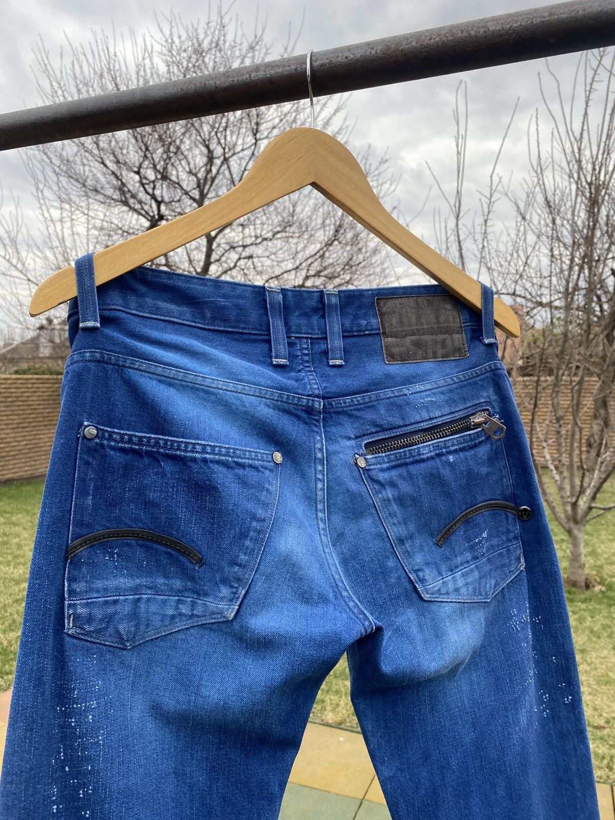 G-Star × Vintage Rare G-Star RAW 5204 Italy Jeans, Vintage GStar Raw 01 Size US 32 / EU 48 - 4 Thumbnail