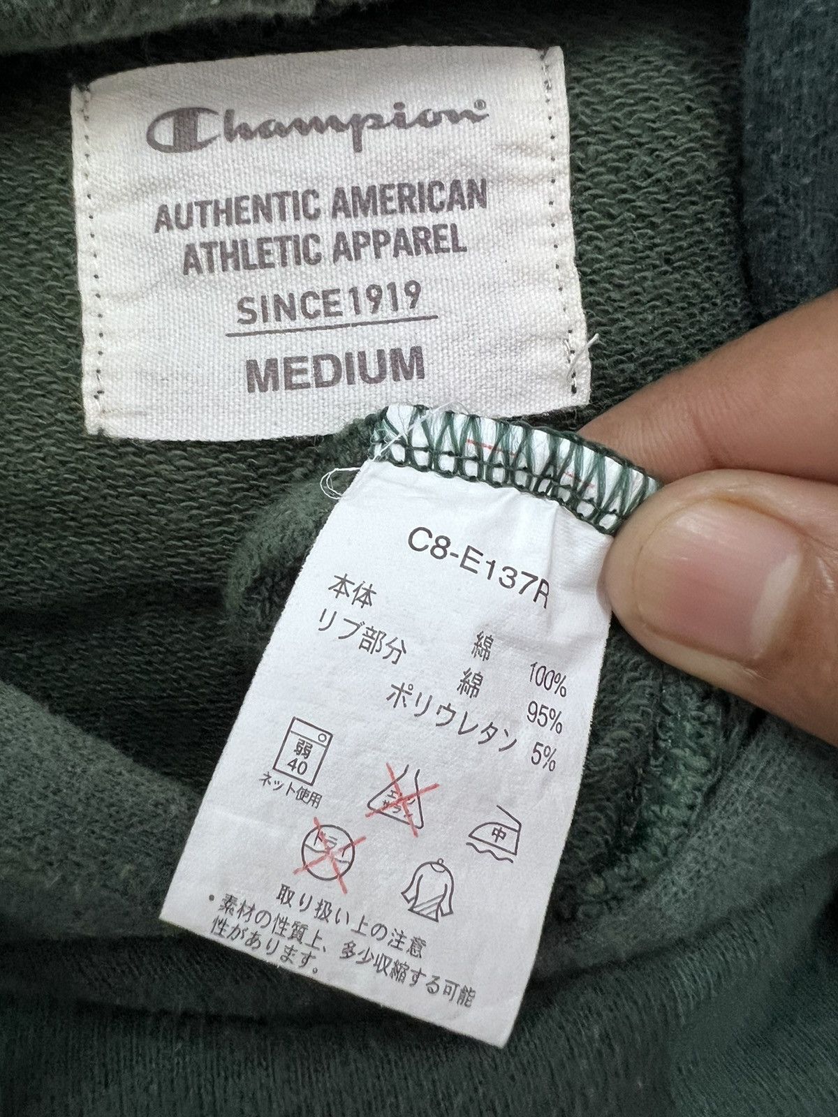 Champion 🔥 VINTAGE Y2K CHAMPION HUNTINGTON RANGERS HOODIES - M Size US S / EU 44-46 / 1 - 6 Thumbnail