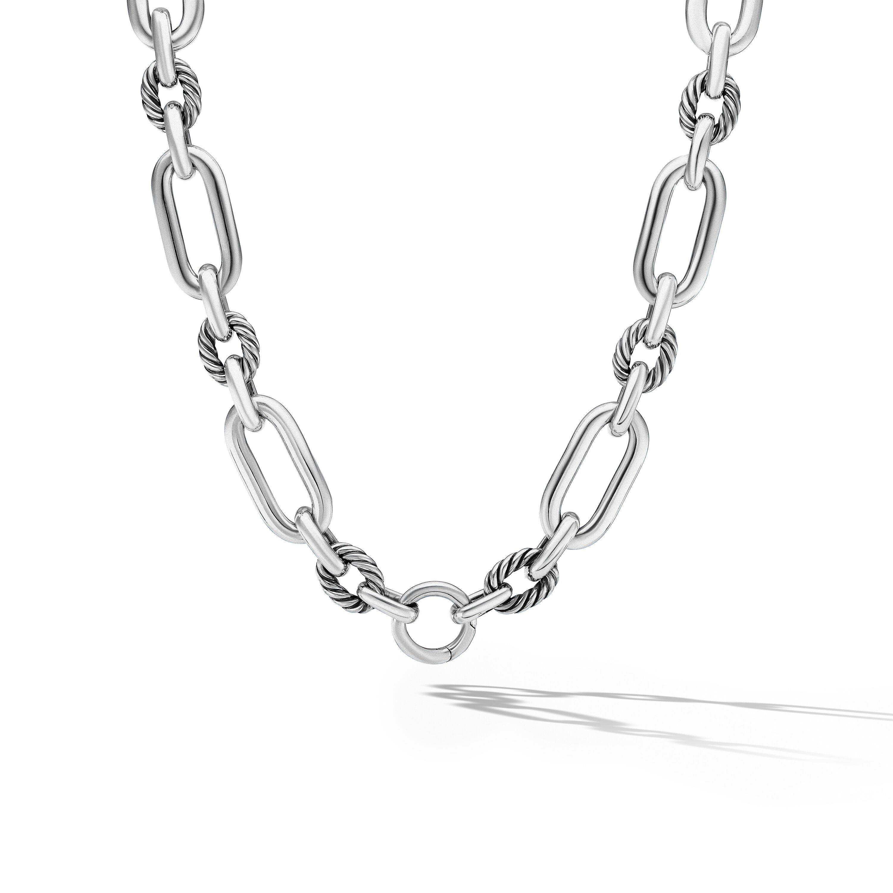 David Yurman o1w1db10325 Lexington Chain Necklace in Sterling Silver Size ONE SIZE - 4 Thumbnail