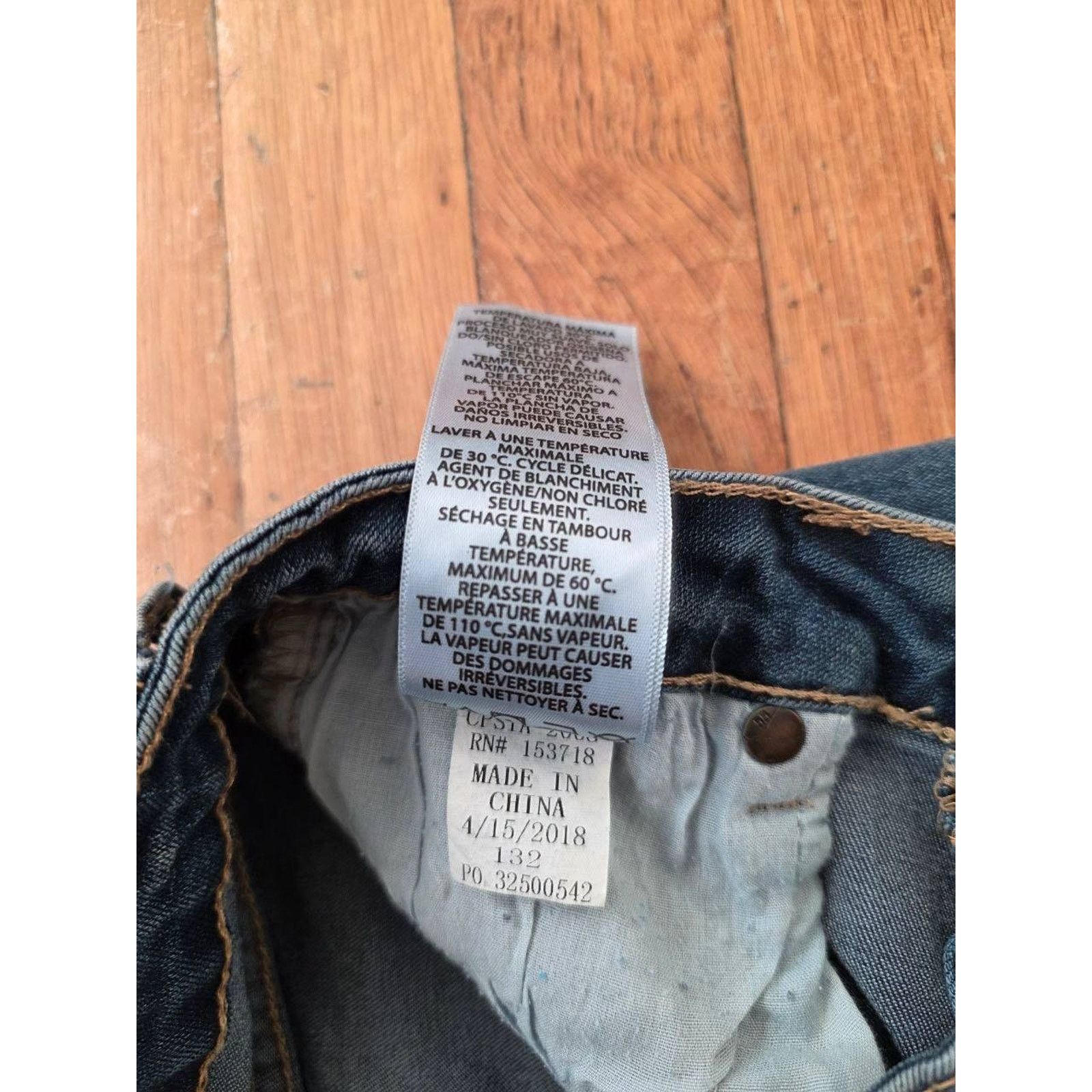 Joe's Joe's Jeans Ankle Mid-Rise Skinny Jeans Wash Size 14 A001150 Size 36" / US 14 / IT 50 - 8 Thumbnail